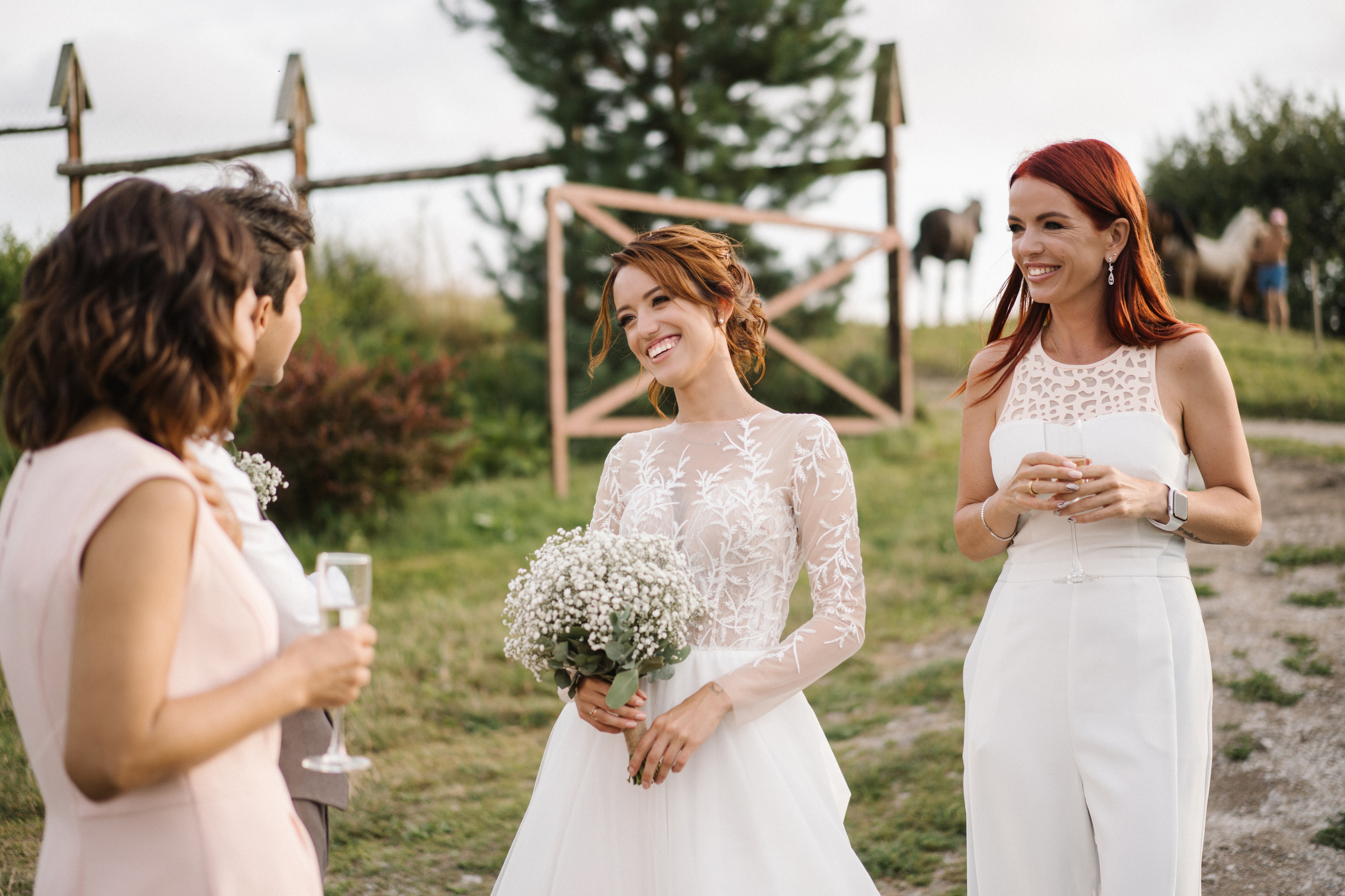 Свадебная съемка гостевая усадьба. Свадебный и семейный фотограф в Калининграде Анастасия Гриценко