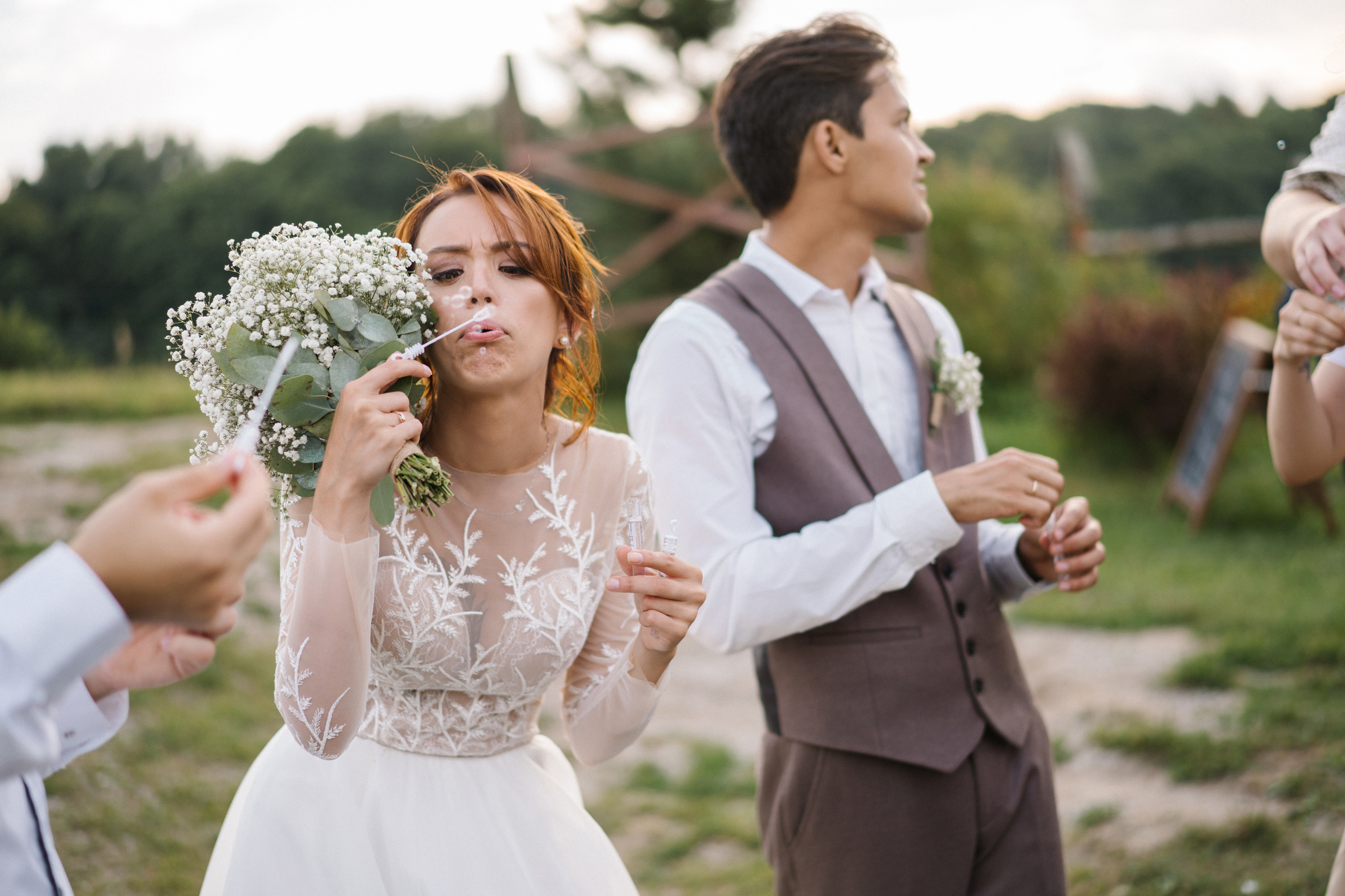 Свадебная съемка гостевая усадьба. Свадебный и семейный фотограф в Калининграде Анастасия Гриценко