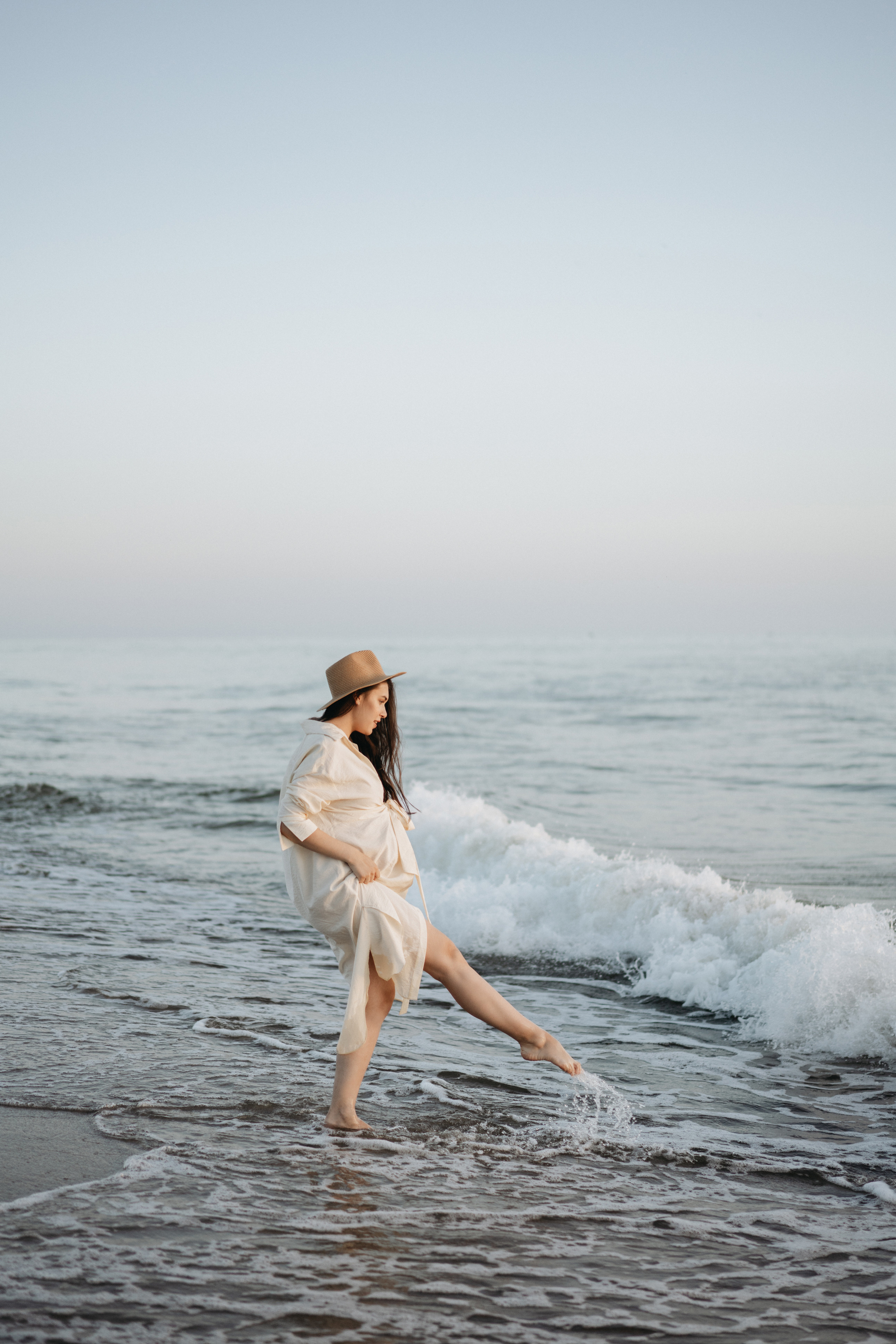Вечерняя фотосессия у моря. Свадебный и семейный фотограф в Калининграде Анастасия Гриценко