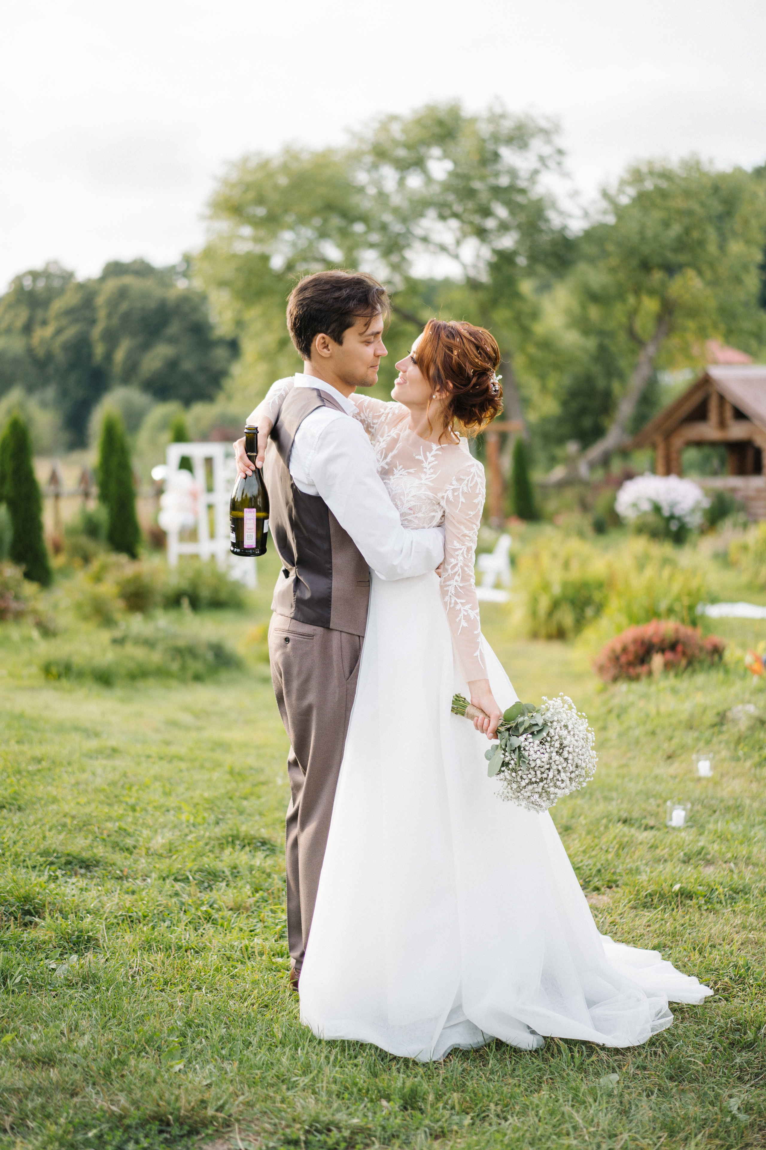 Свадебная съемка гостевая усадьба. Свадебный и семейный фотограф в Калининграде Анастасия Гриценко