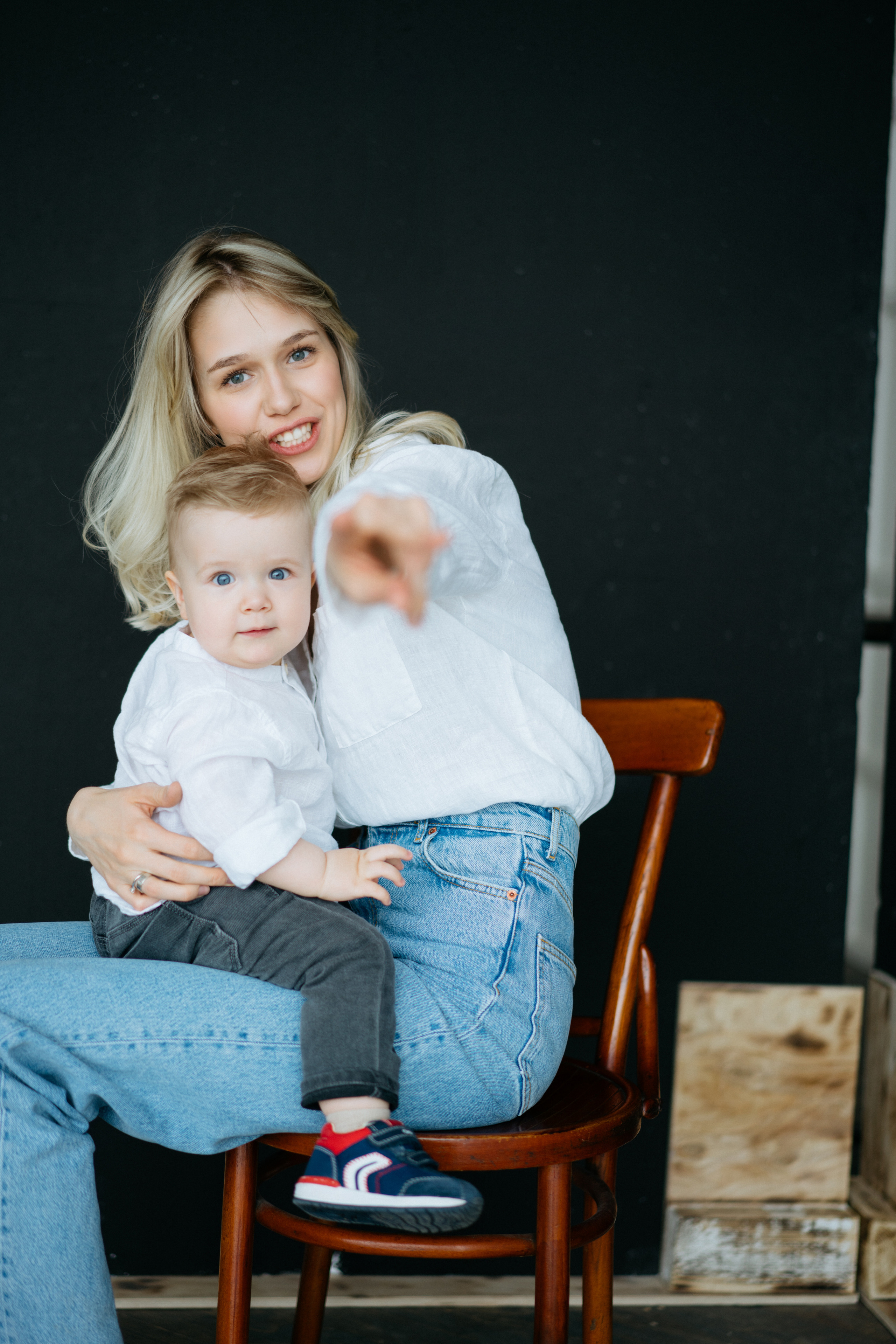 Годик в фотостудии Файн арт. Свадебный и семейный фотограф в Калининграде Анастасия Гриценко