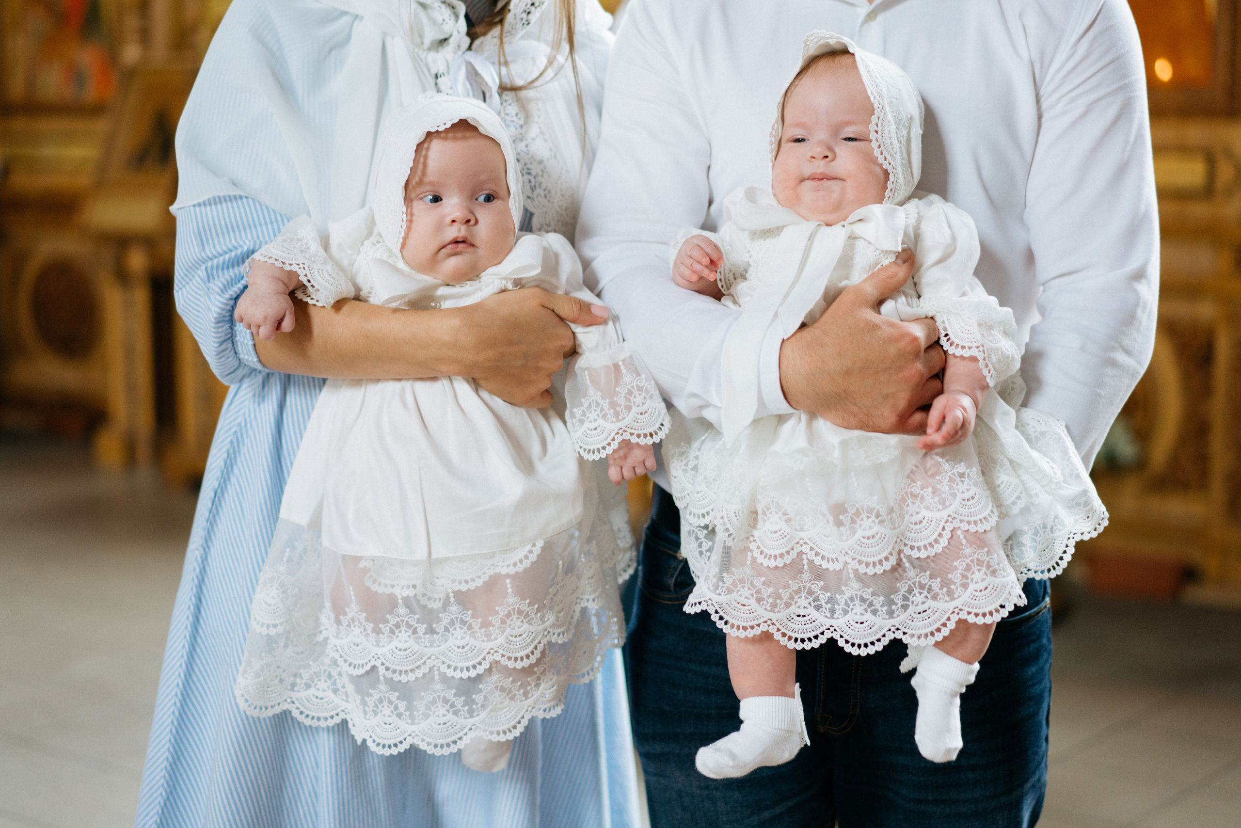 Крещение сестренок. Свадебный и семейный фотограф в Калининграде Анастасия Гриценко