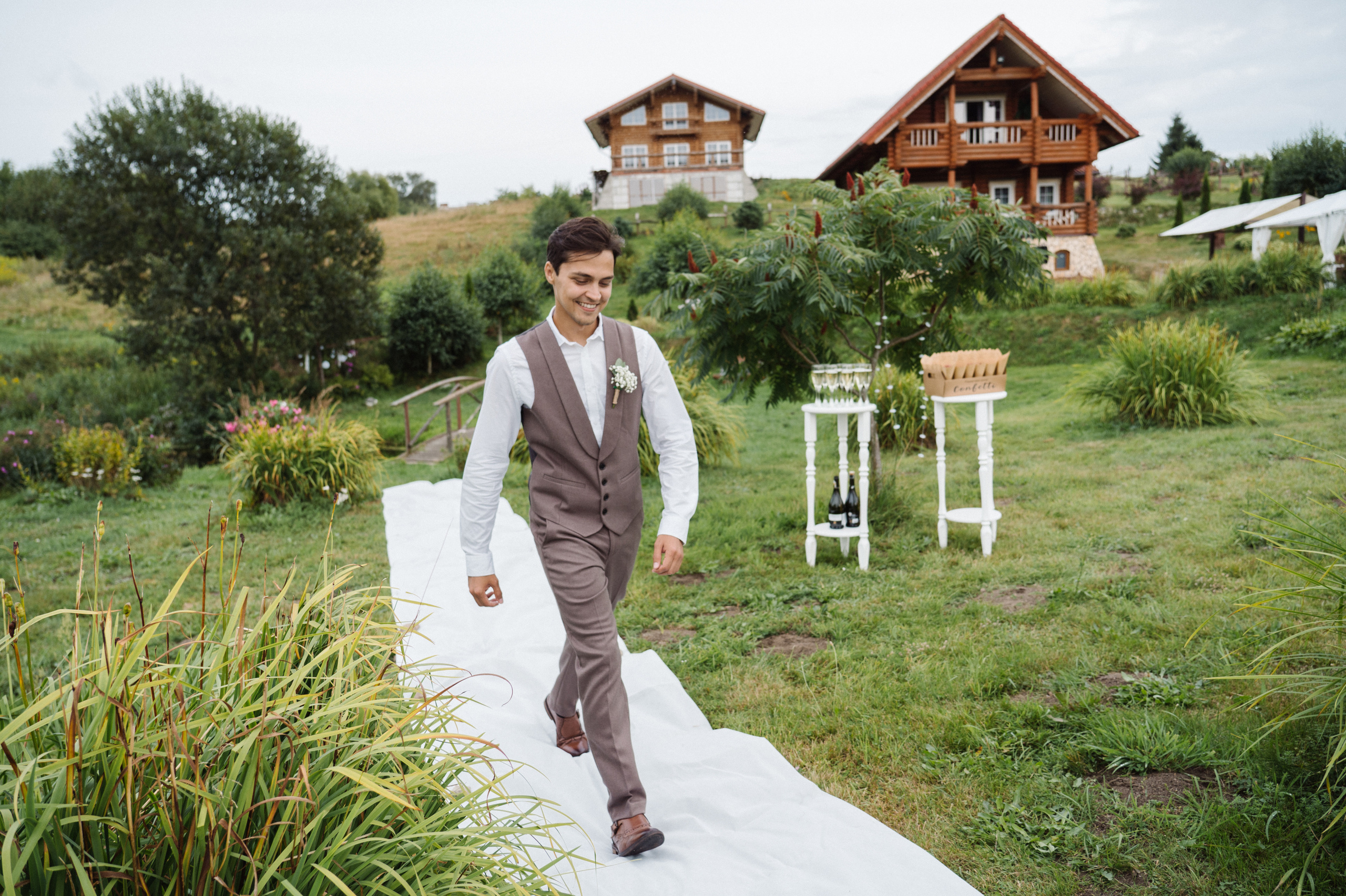 Свадебная съемка гостевая усадьба. Свадебный и семейный фотограф в Калининграде Анастасия Гриценко