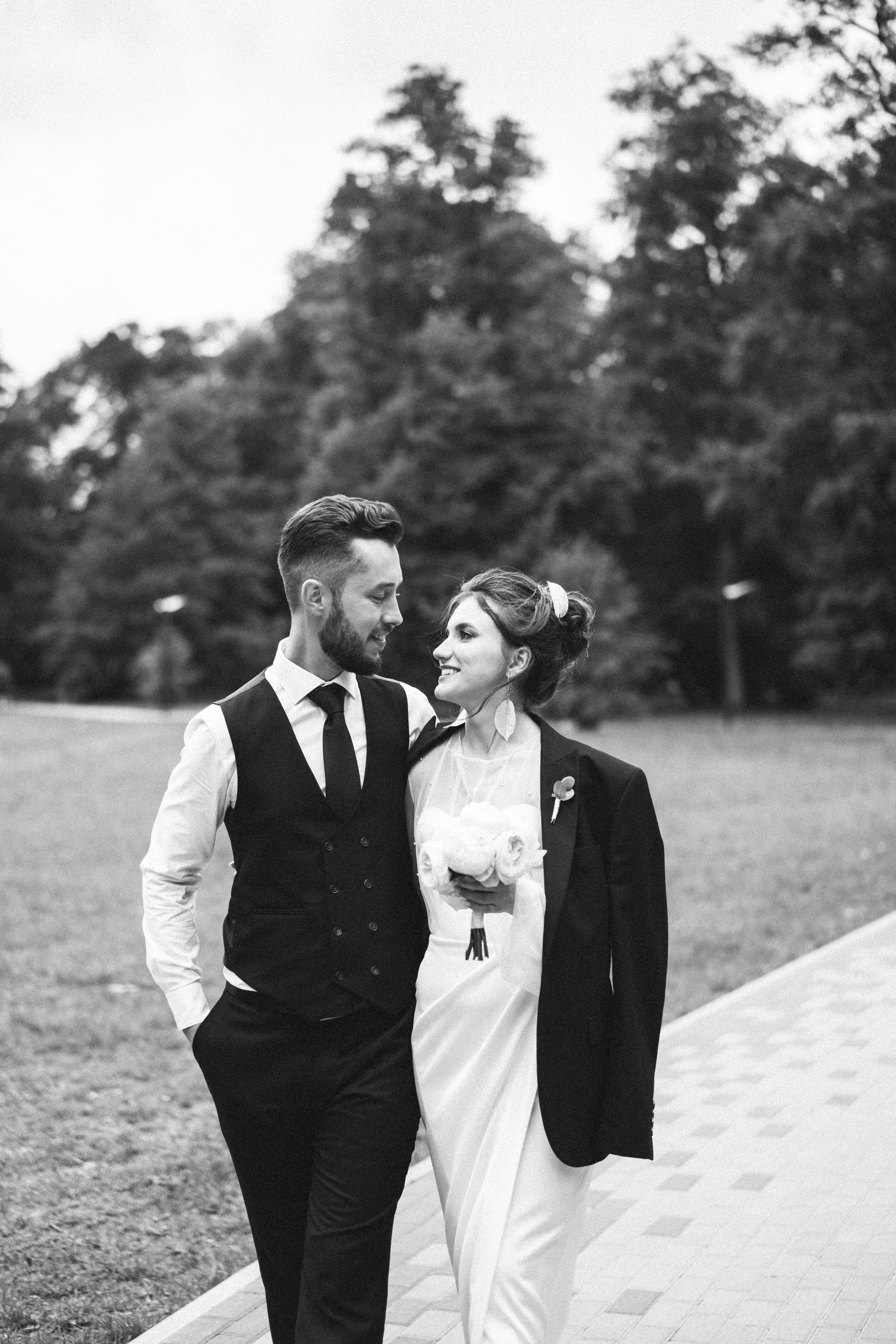Свадьба прогулка. Свадебный и семейный фотограф в Калининграде Анастасия Гриценко