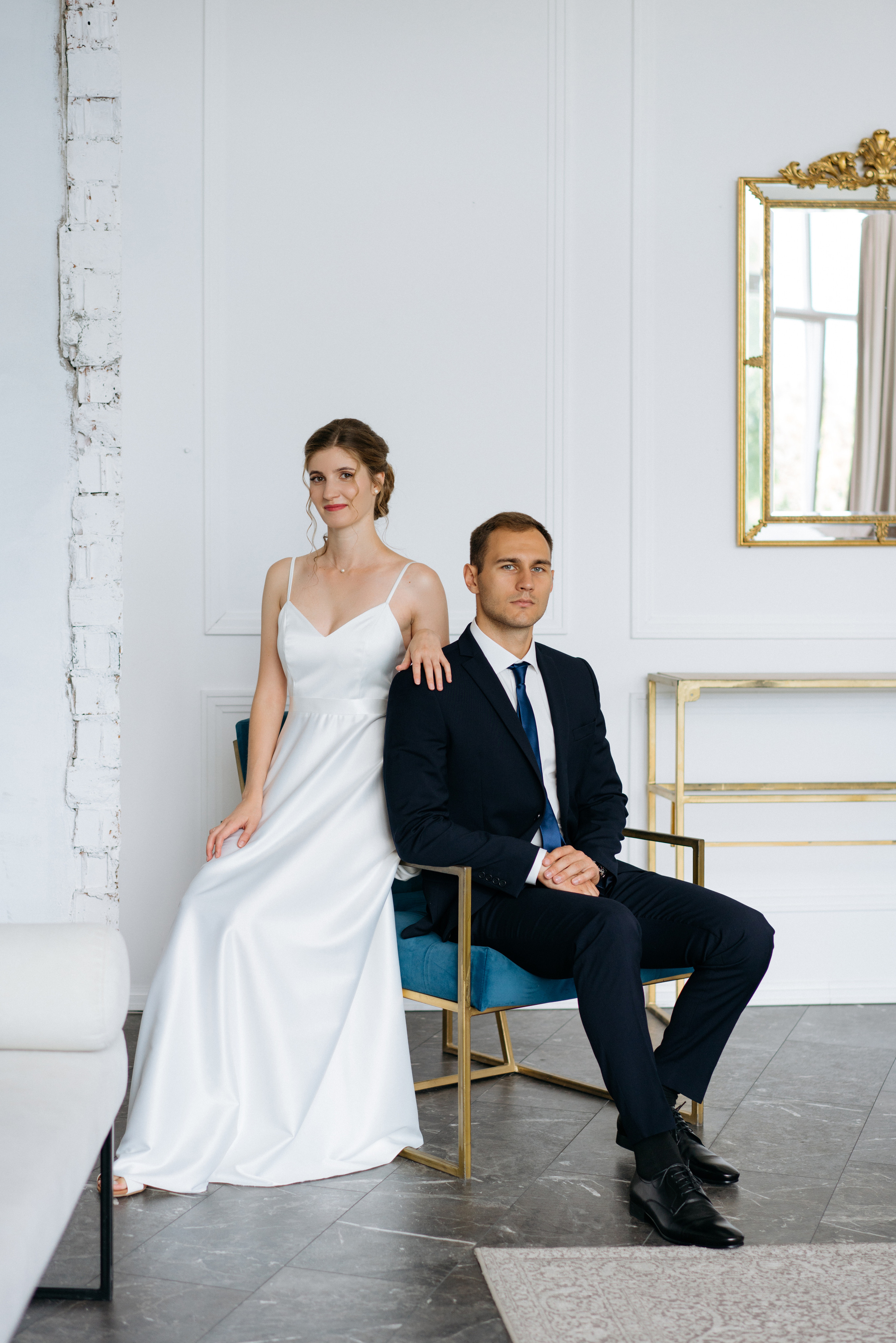 Свадебная фотосессия в фотостудии. Свадебный и семейный фотограф в Калининграде Анастасия Гриценко