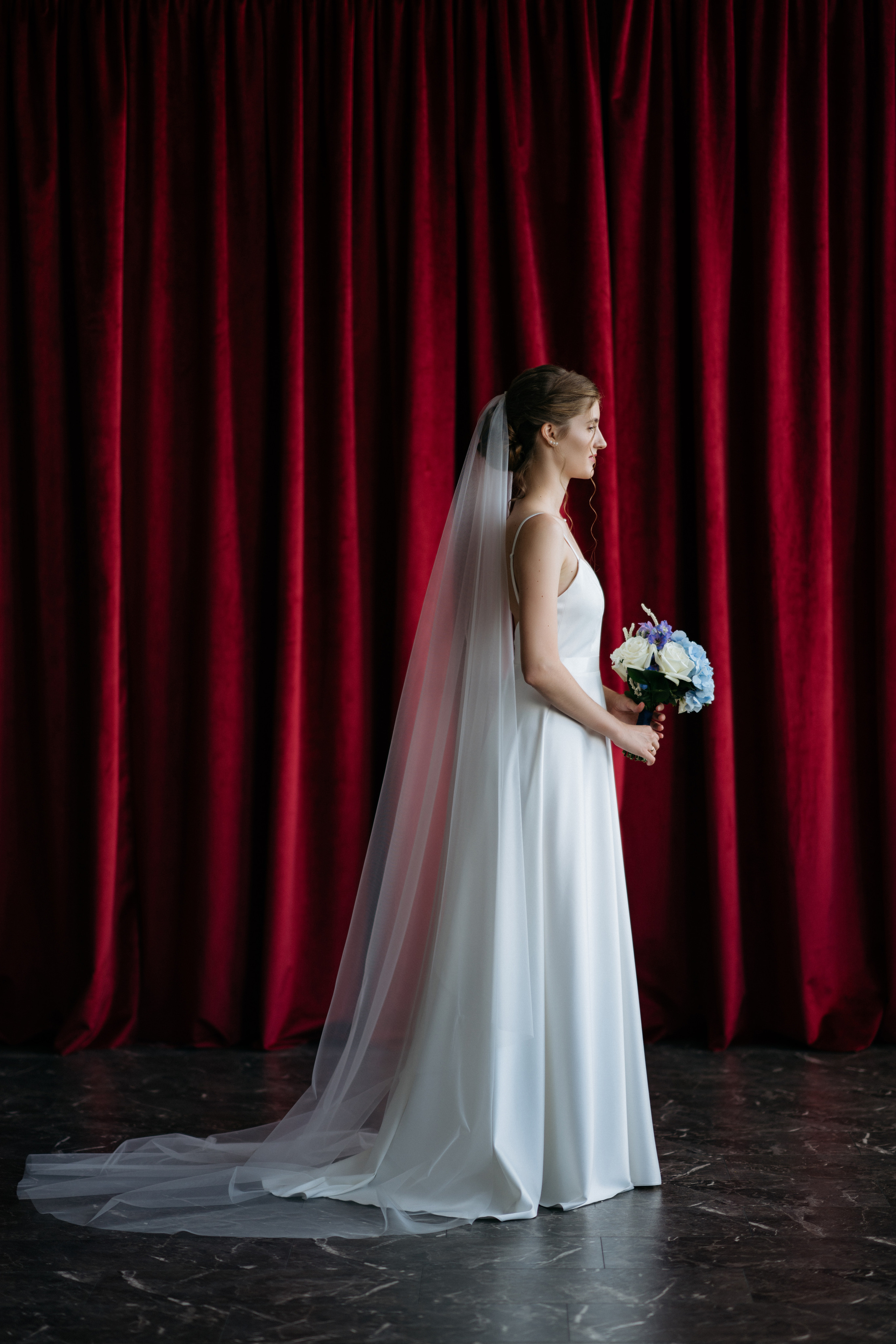 Свадебная фотосессия в фотостудии. Свадебный и семейный фотограф в Калининграде Анастасия Гриценко