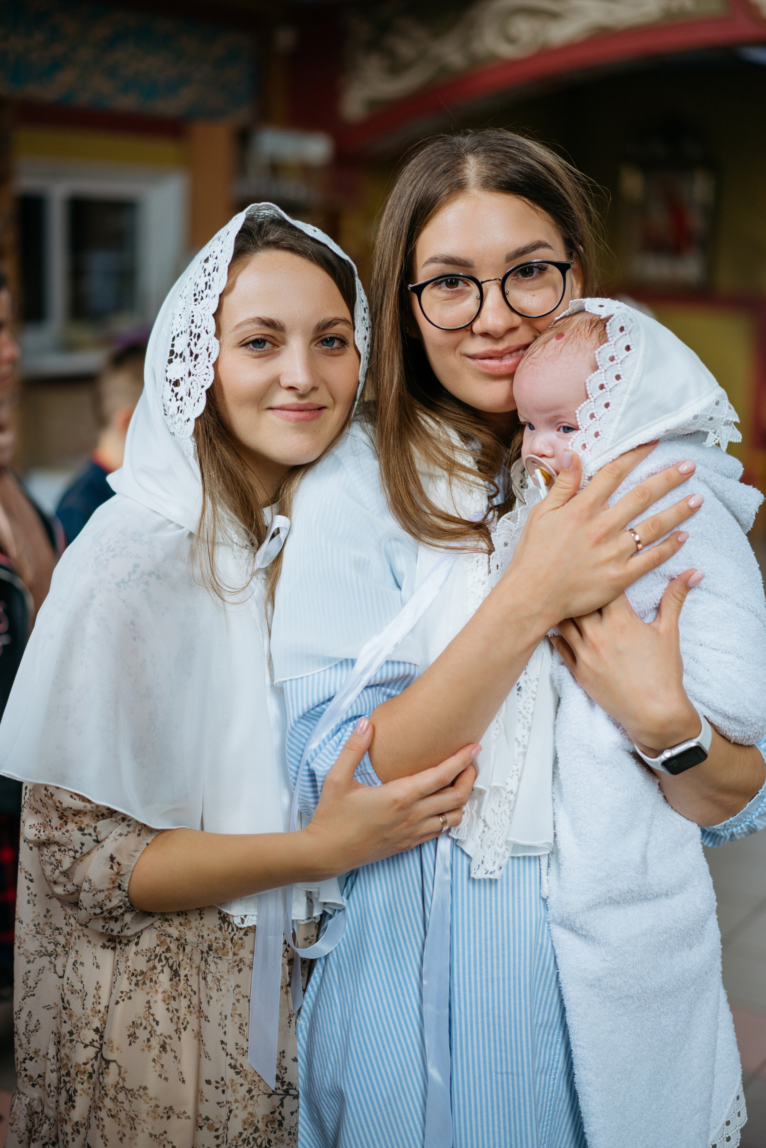Крещение сестренок. Свадебный и семейный фотограф в Калининграде Анастасия Гриценко