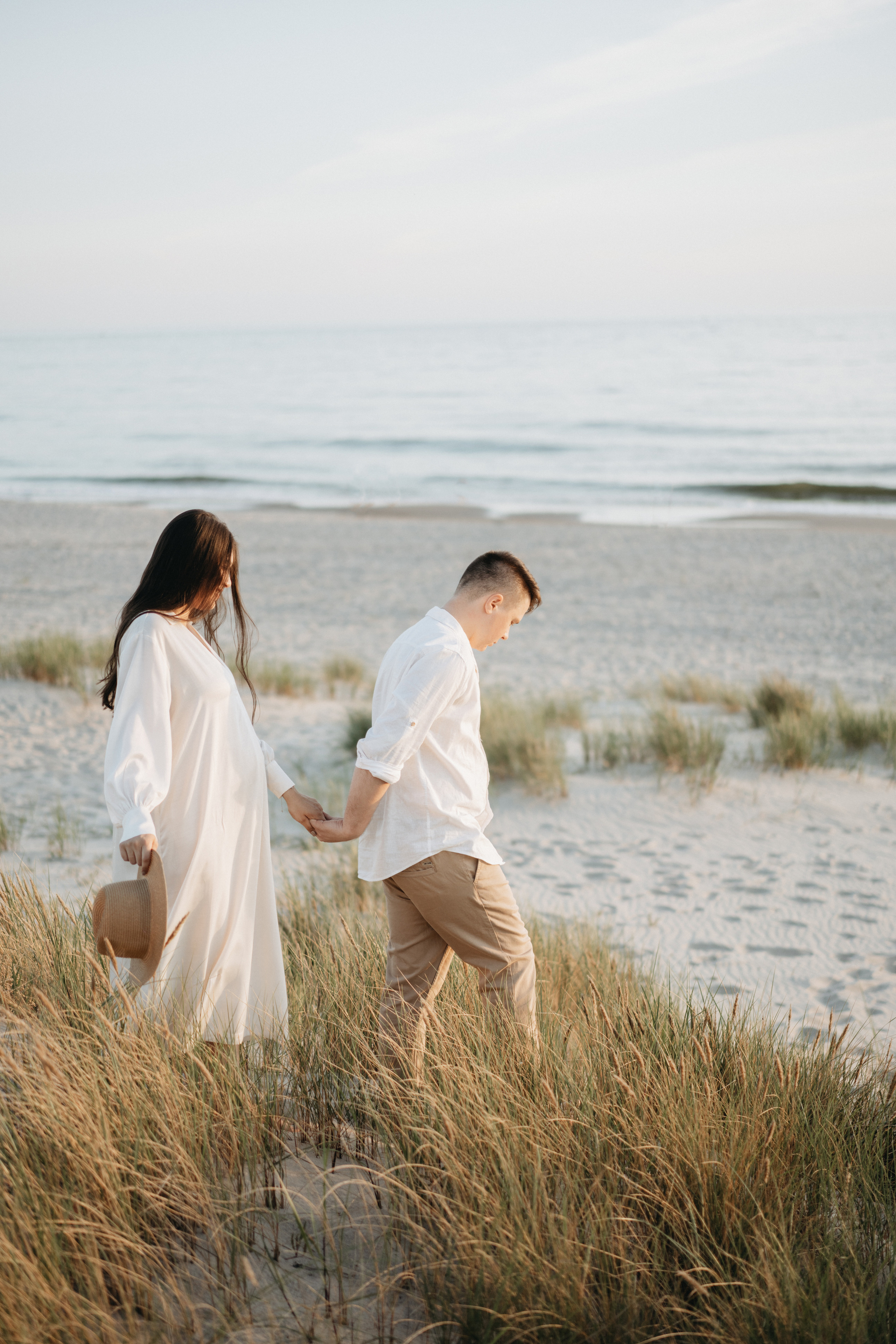 Вечерняя фотосессия у моря. Свадебный и семейный фотограф в Калининграде Анастасия Гриценко