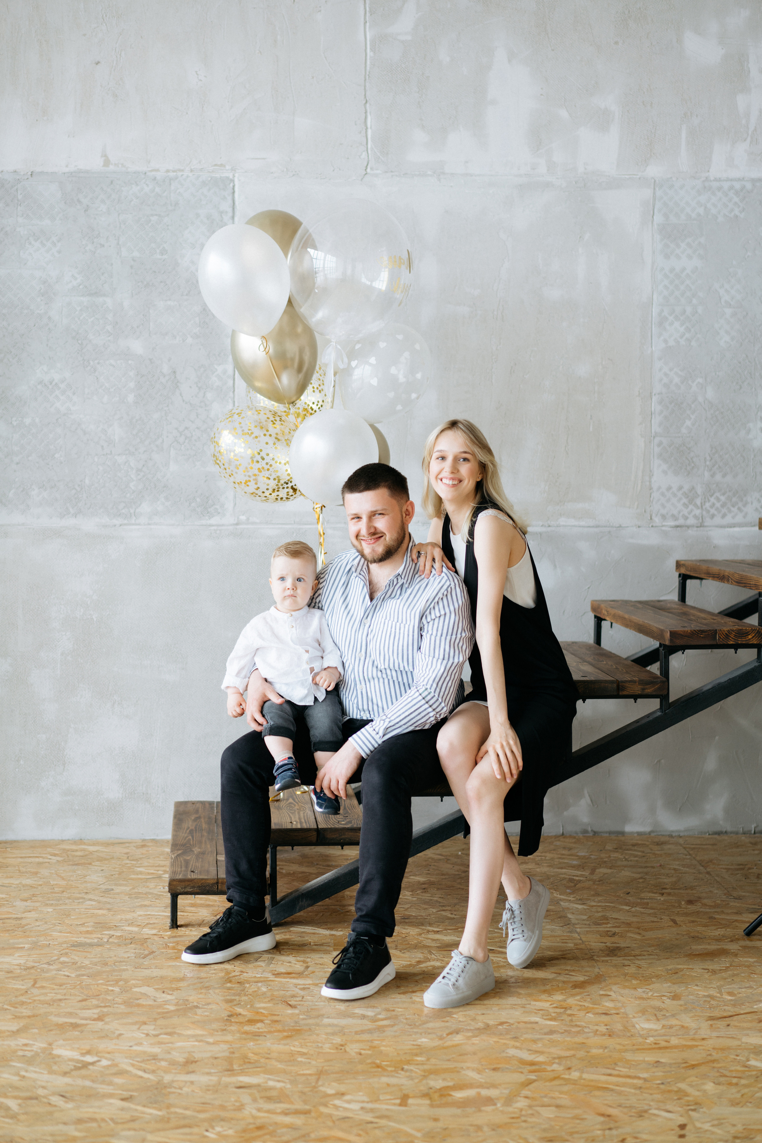 Годик в фотостудии Файн арт. Свадебный и семейный фотограф в Калининграде Анастасия Гриценко