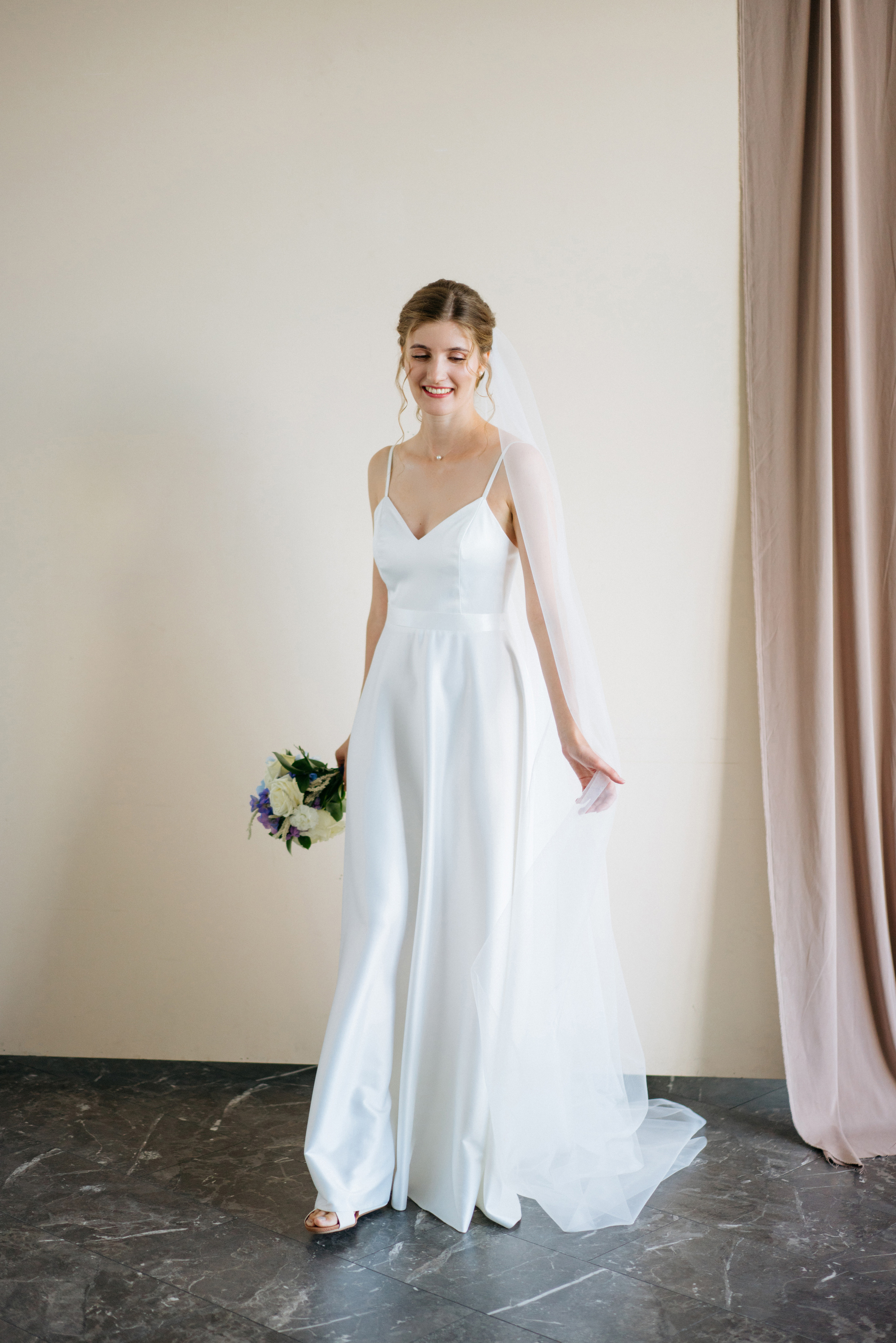 Свадебная фотосессия в фотостудии. Свадебный и семейный фотограф в Калининграде Анастасия Гриценко