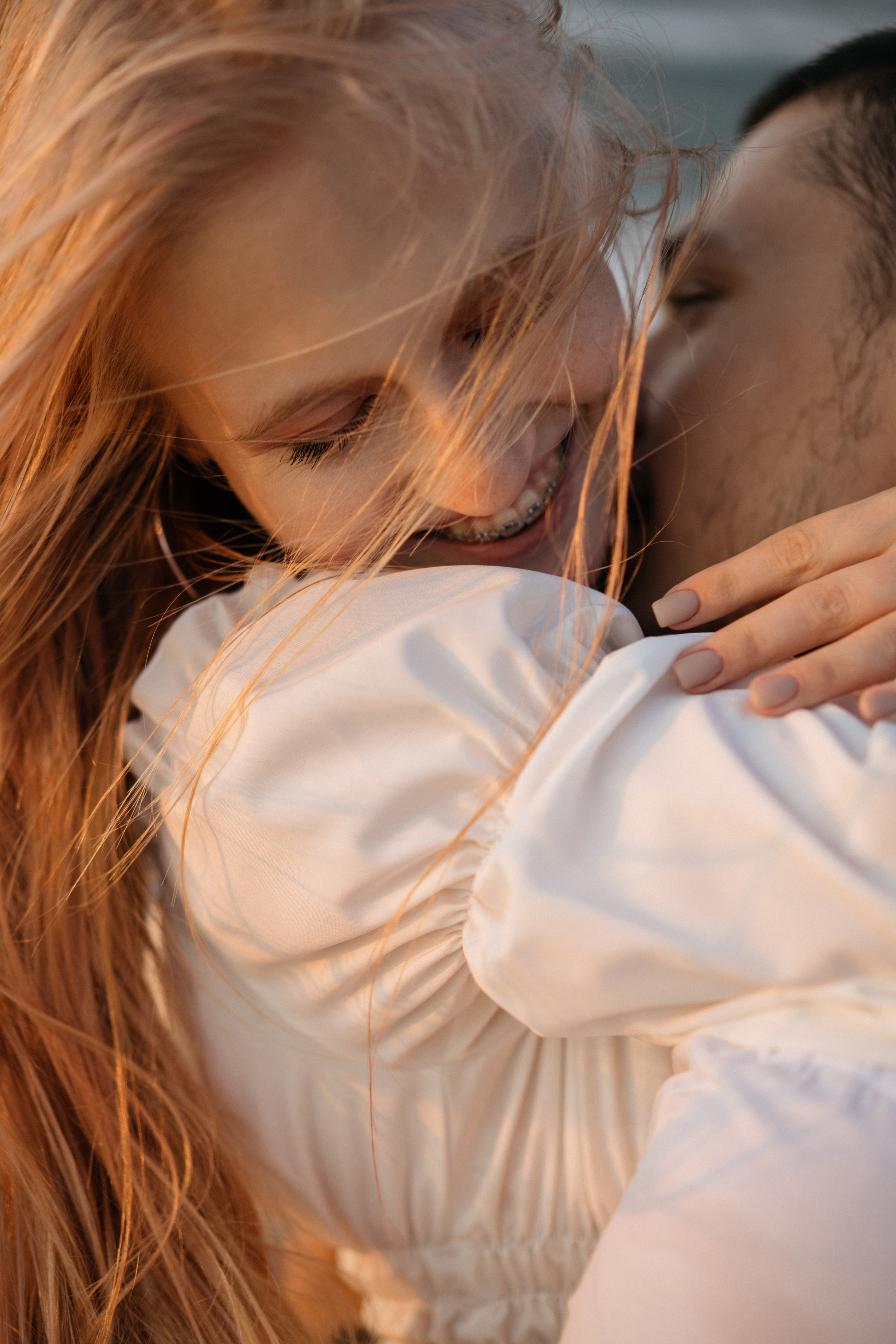 Лавстори на закате на море. Свадебный и семейный фотограф в Калининграде Анастасия Гриценко