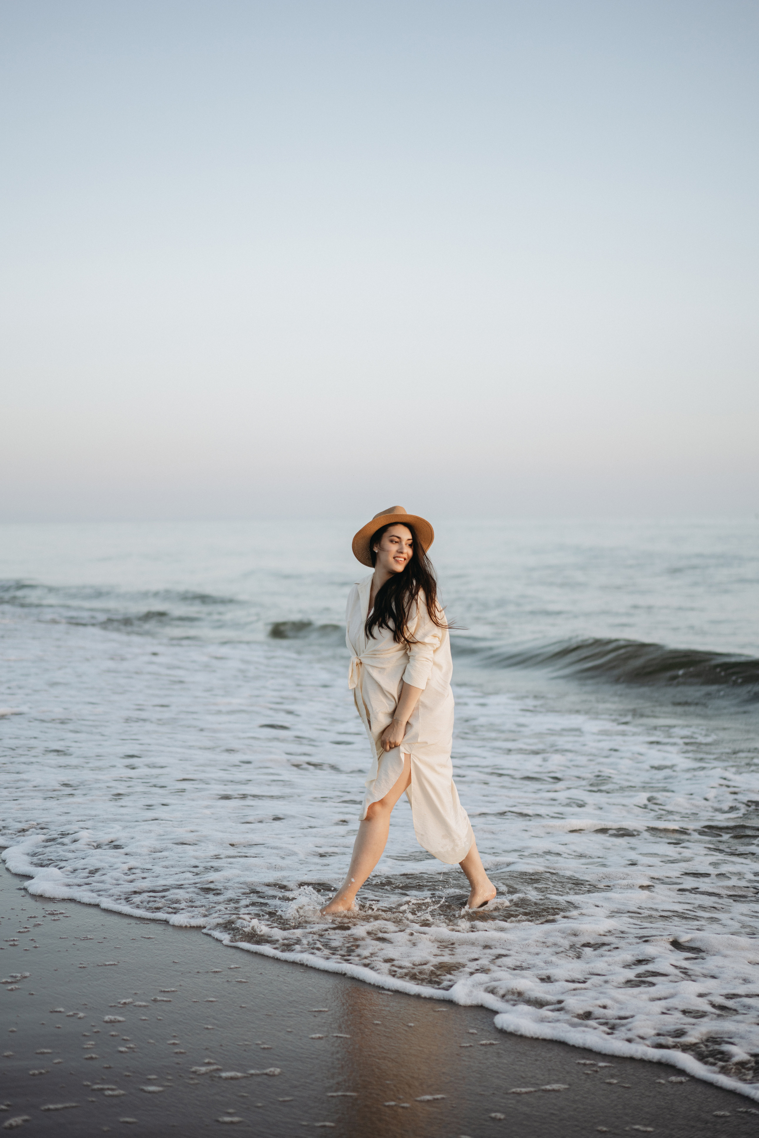 Вечерняя фотосессия у моря. Свадебный и семейный фотограф в Калининграде Анастасия Гриценко