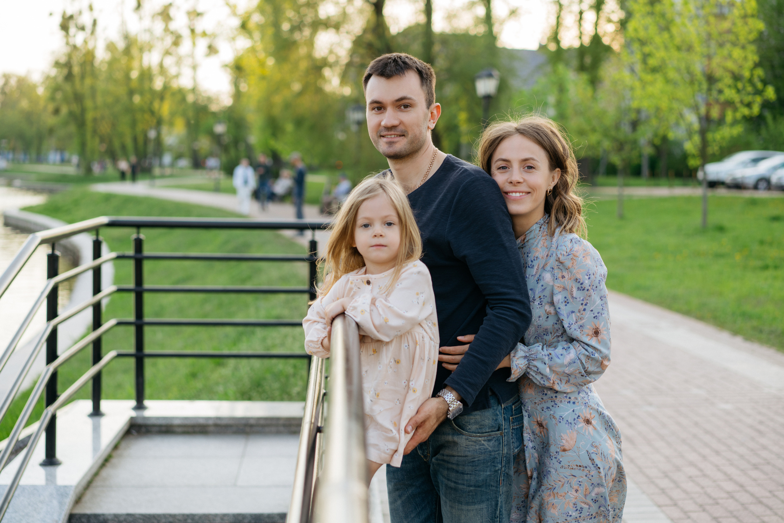 Семейная фотопрогулка у верхнего озера. Свадебный и семейный фотограф в Калининграде Анастасия Гриценко