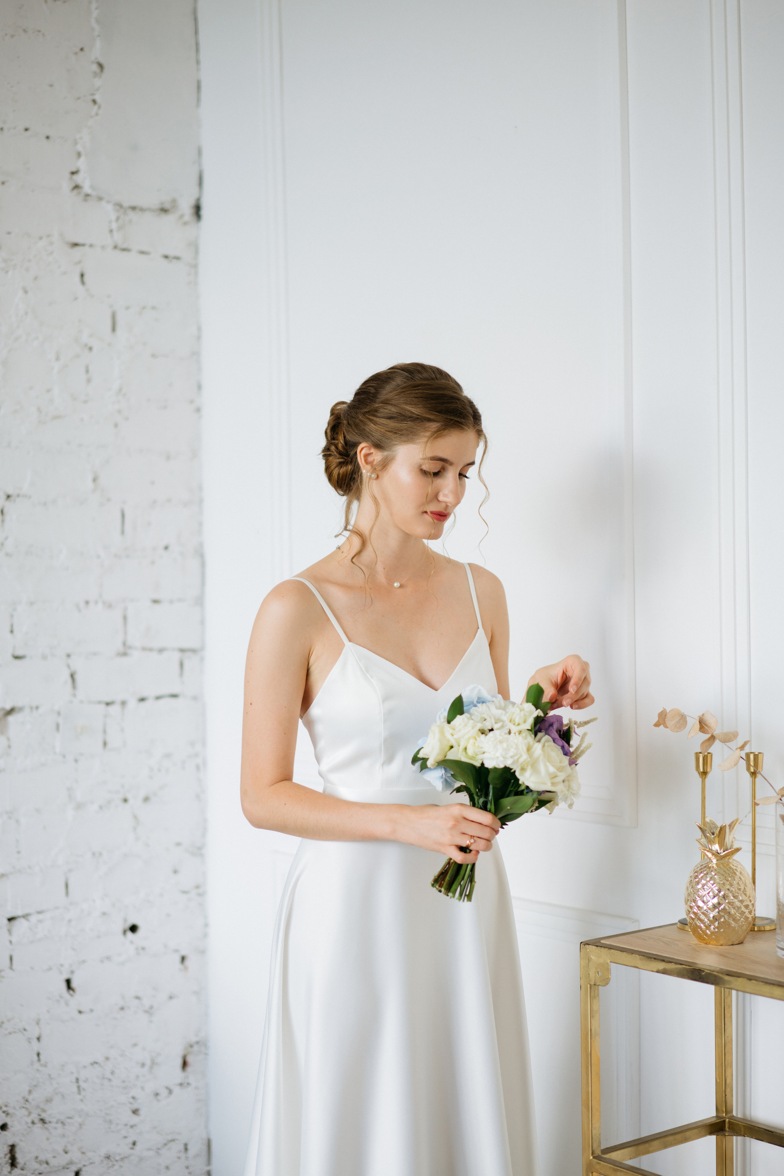 Свадебная фотосессия в фотостудии. Свадебный и семейный фотограф в Калининграде Анастасия Гриценко