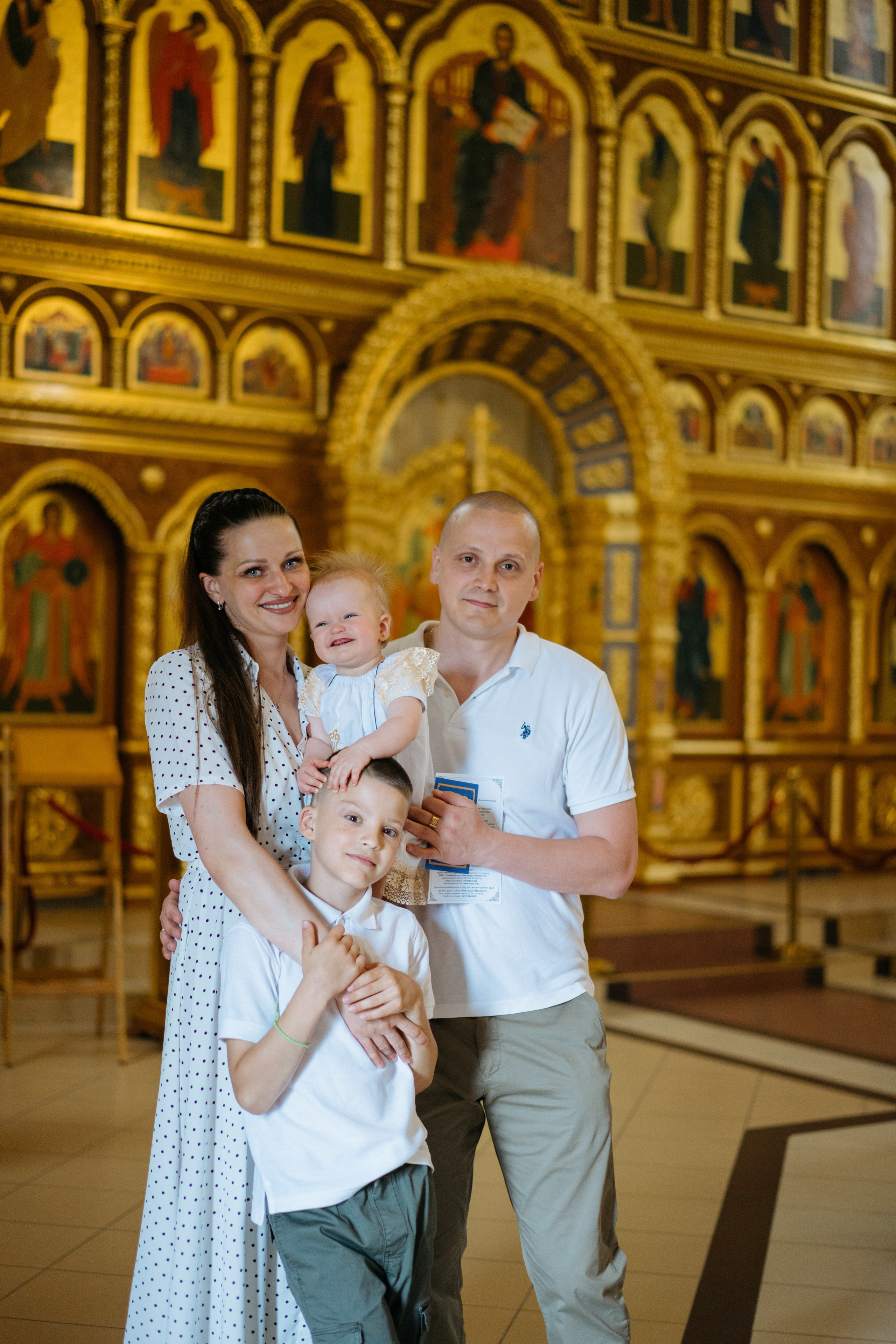 Крещение Регины. Свадебный и семейный фотограф в Калининграде Анастасия Гриценко