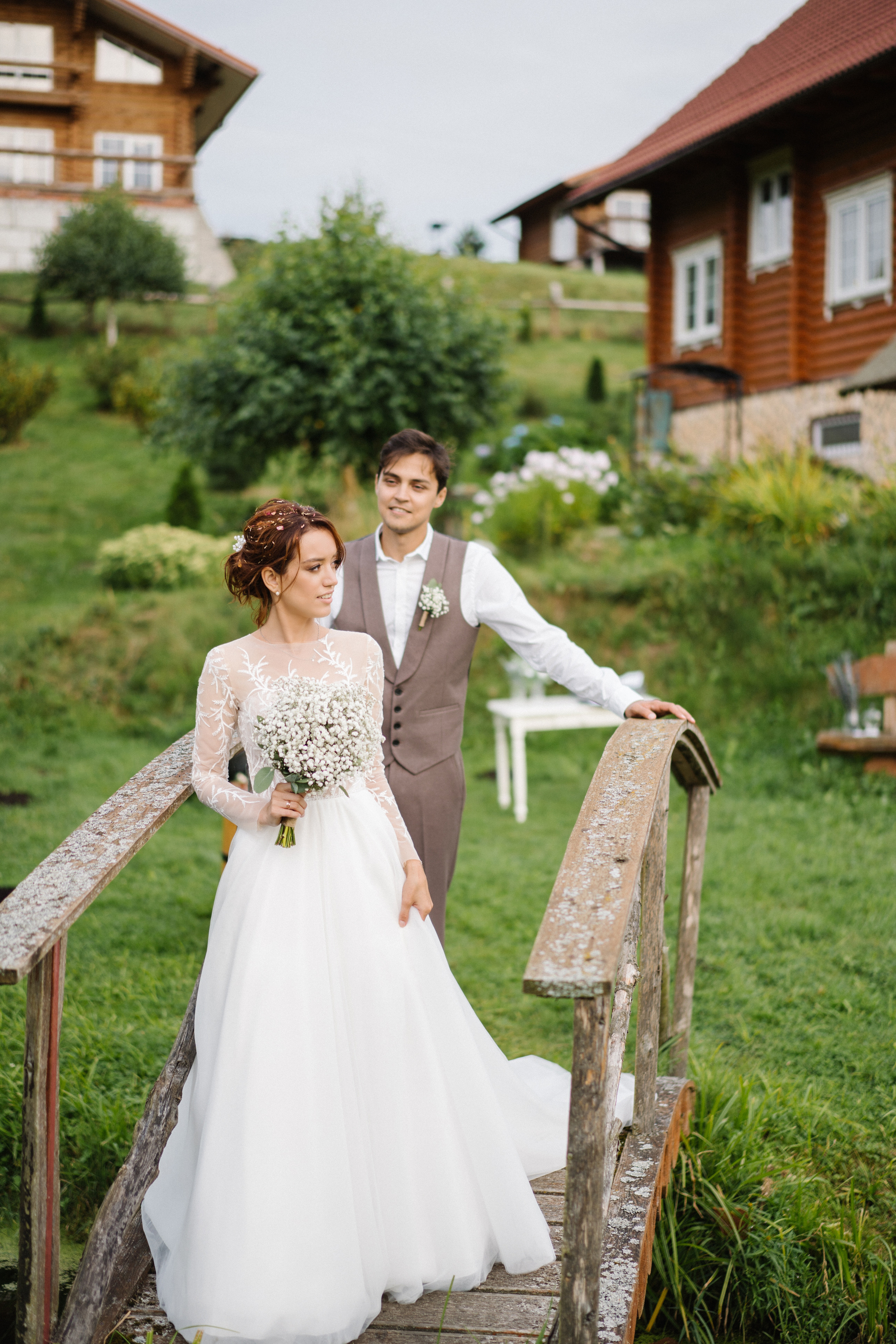 Свадебная съемка гостевая усадьба. Свадебный и семейный фотограф в Калининграде Анастасия Гриценко