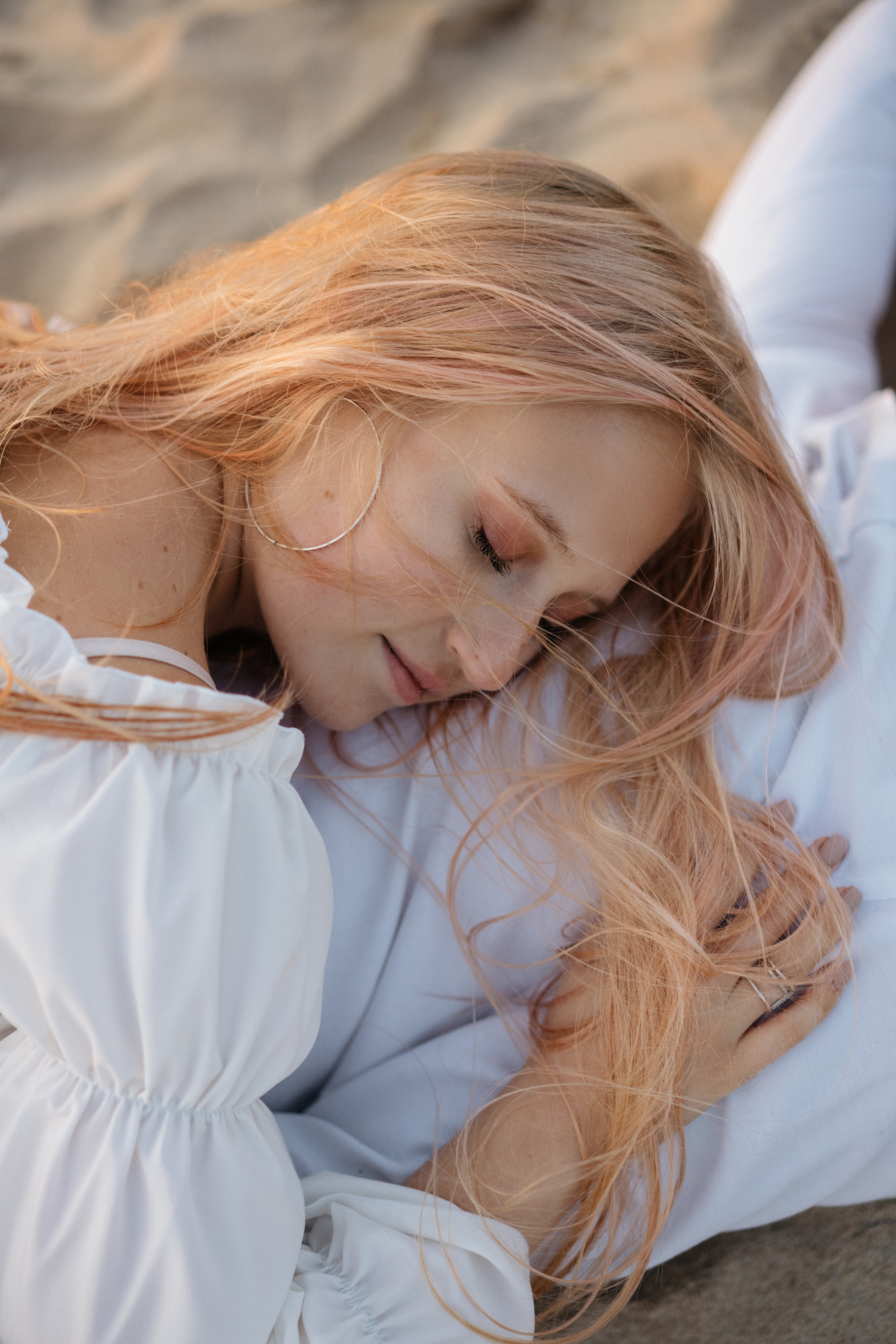 Лавстори на закате на море. Свадебный и семейный фотограф в Калининграде Анастасия Гриценко