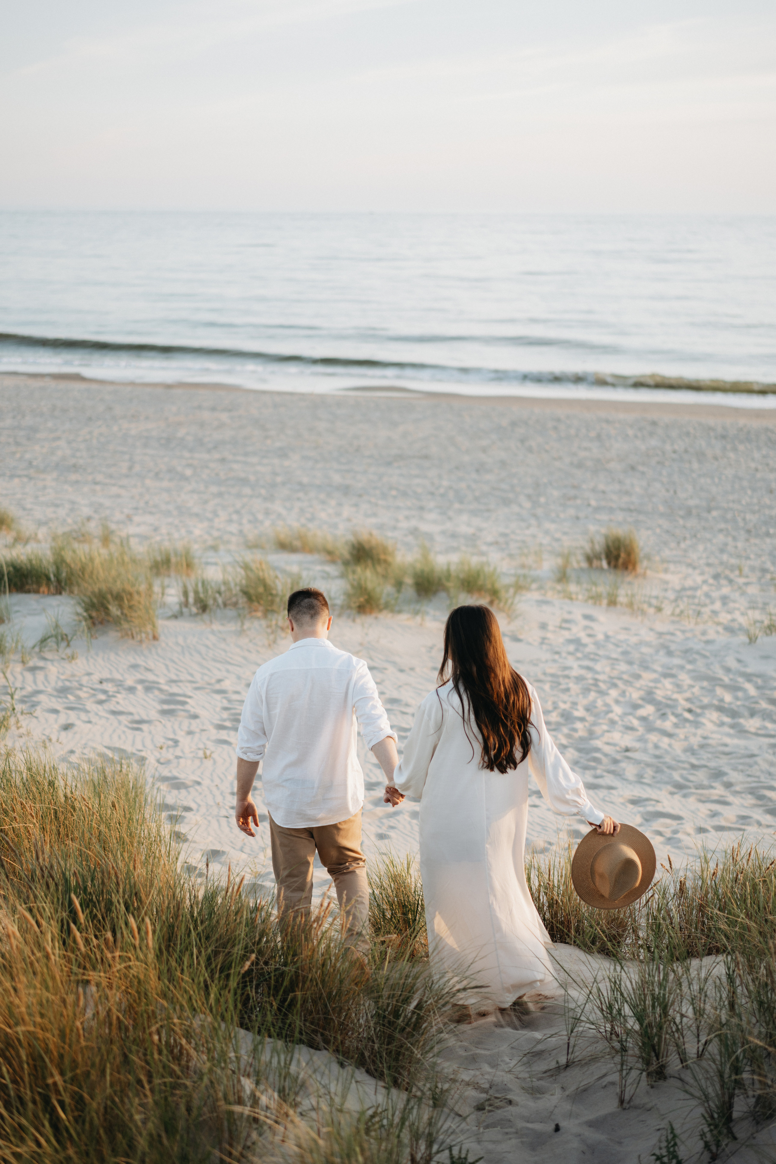 Вечерняя фотосессия у моря. Свадебный и семейный фотограф в Калининграде Анастасия Гриценко