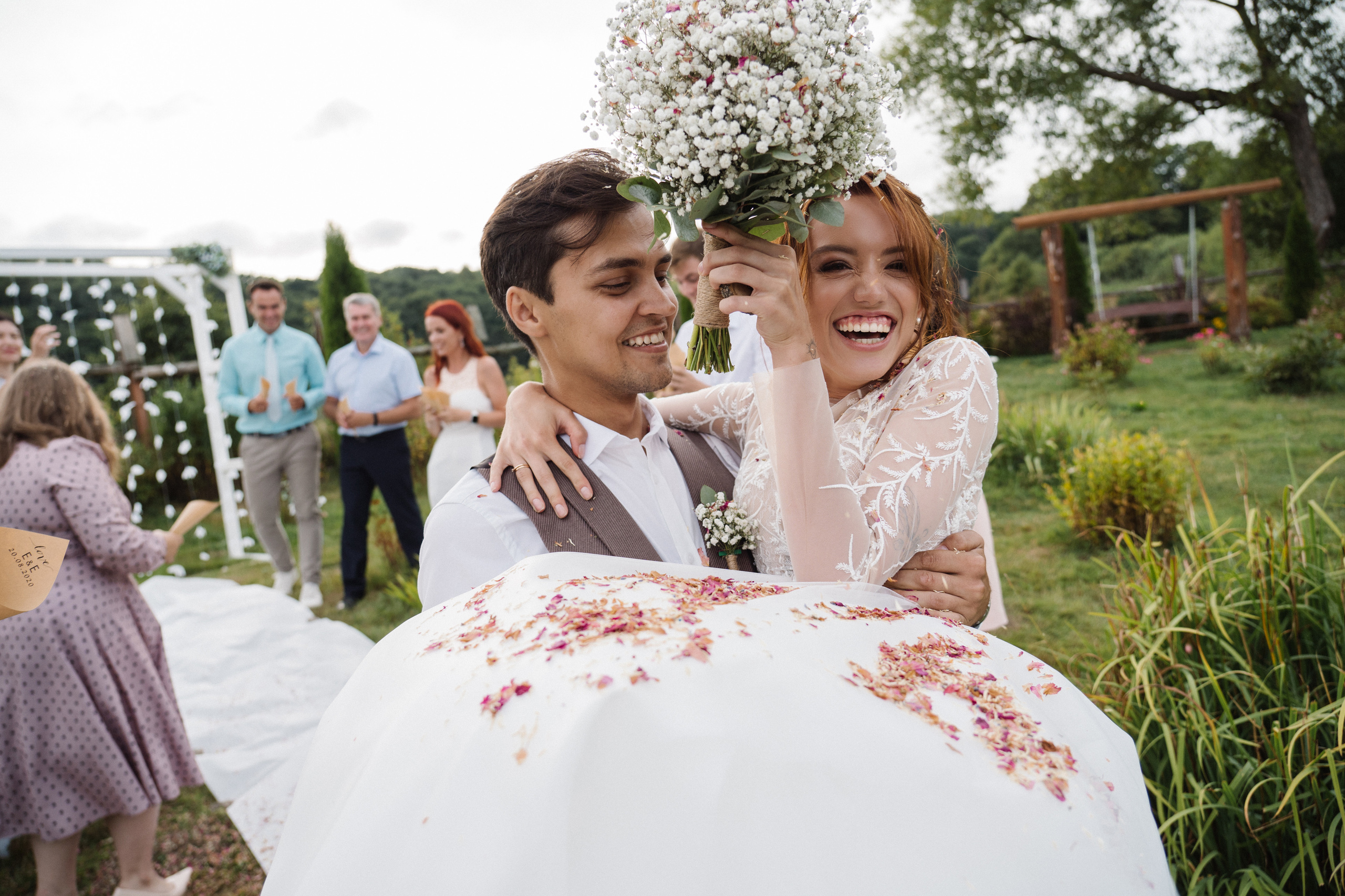 Свадебная съемка гостевая усадьба. Свадебный и семейный фотограф в Калининграде Анастасия Гриценко