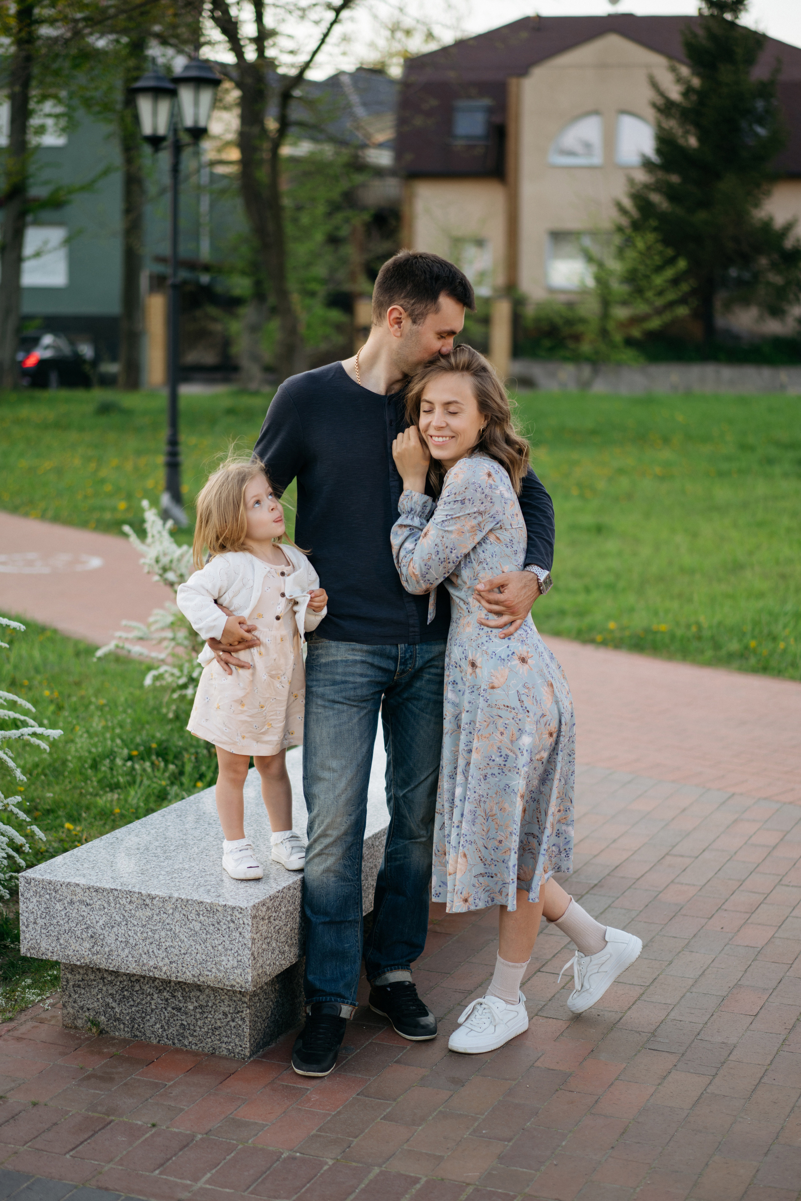 Семейная фотопрогулка у верхнего озера. Свадебный и семейный фотограф в Калининграде Анастасия Гриценко