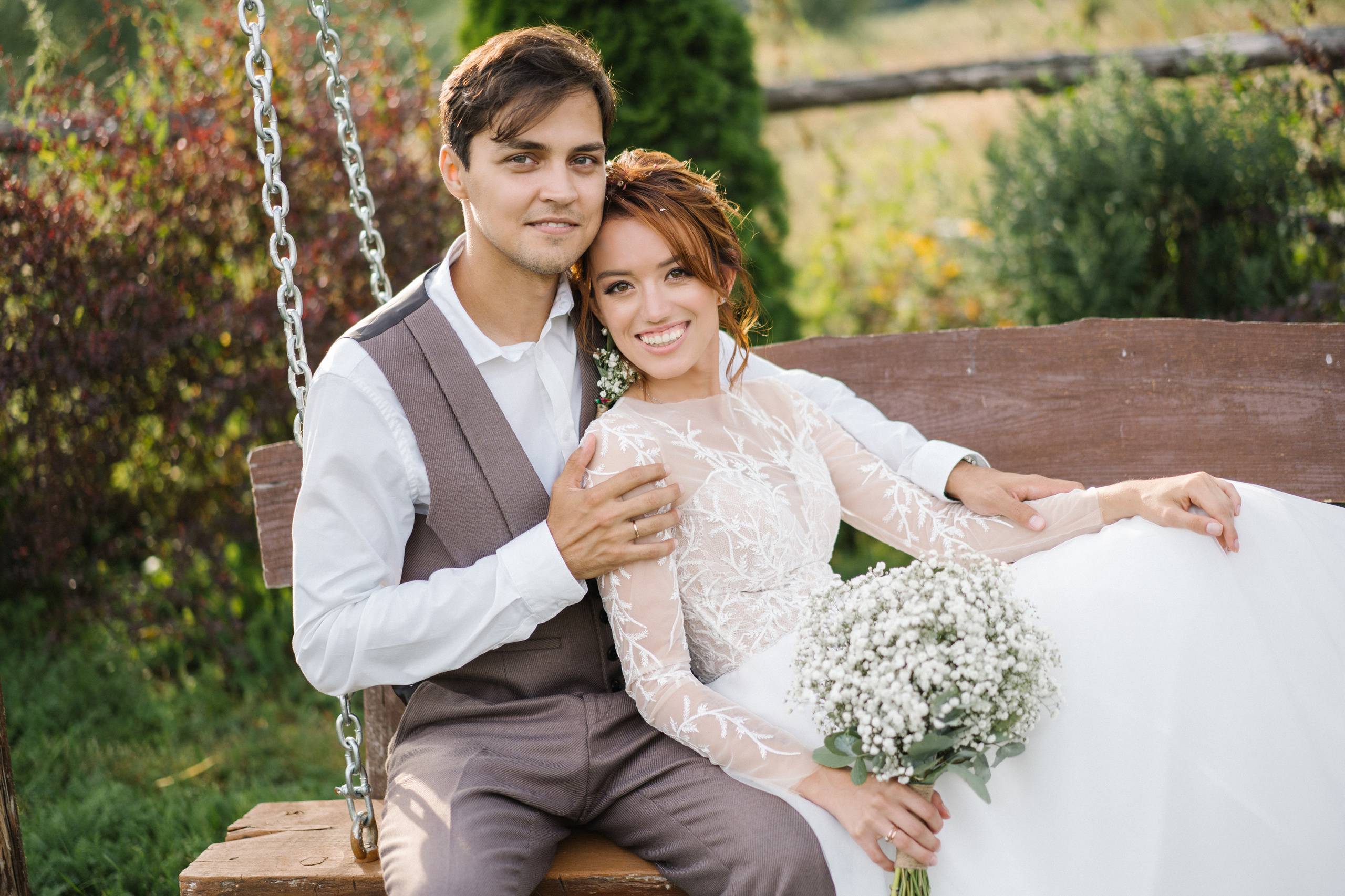 Свадебная съемка гостевая усадьба. Свадебный и семейный фотограф в Калининграде Анастасия Гриценко