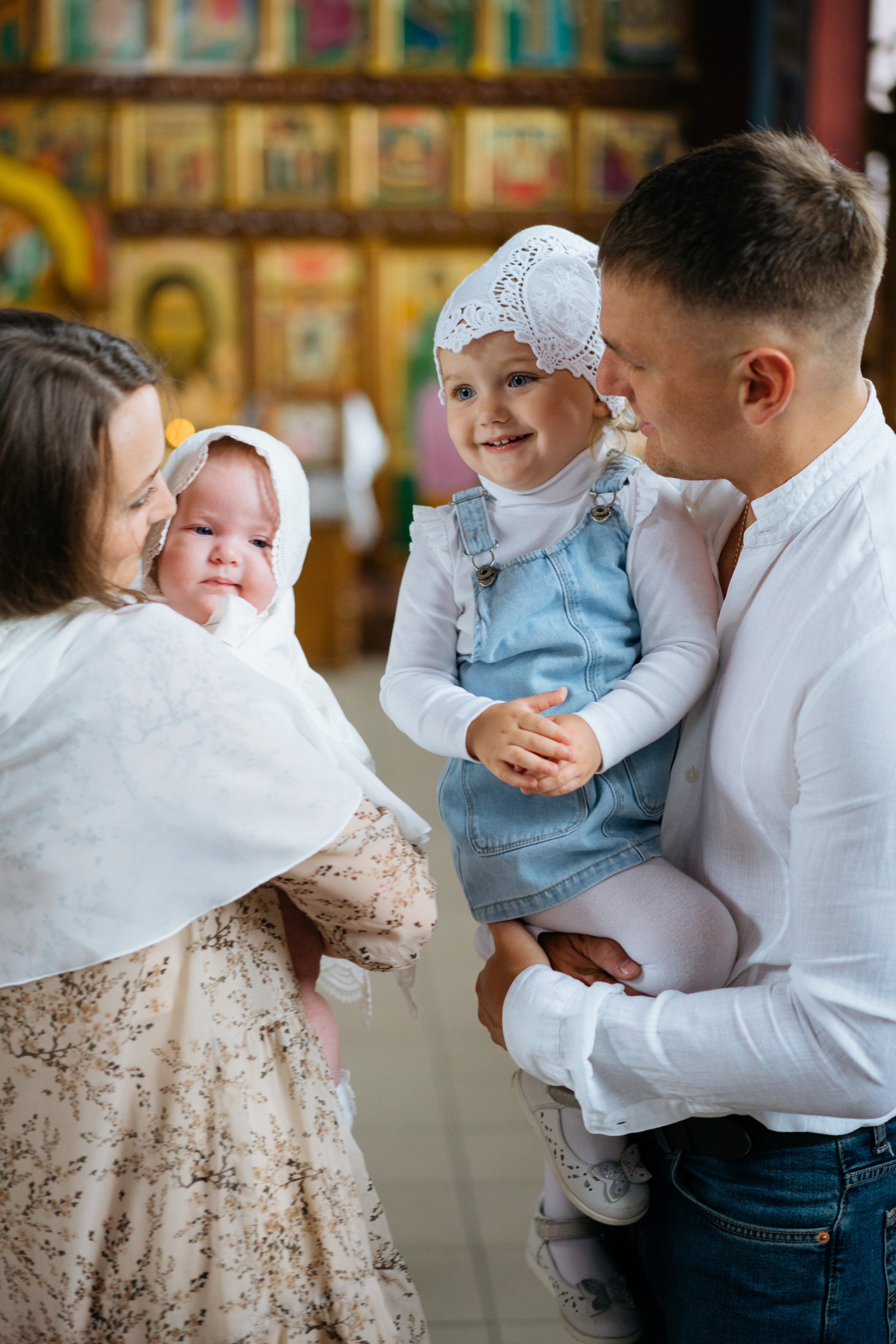 Крещение сестренок. Свадебный и семейный фотограф в Калининграде Анастасия Гриценко