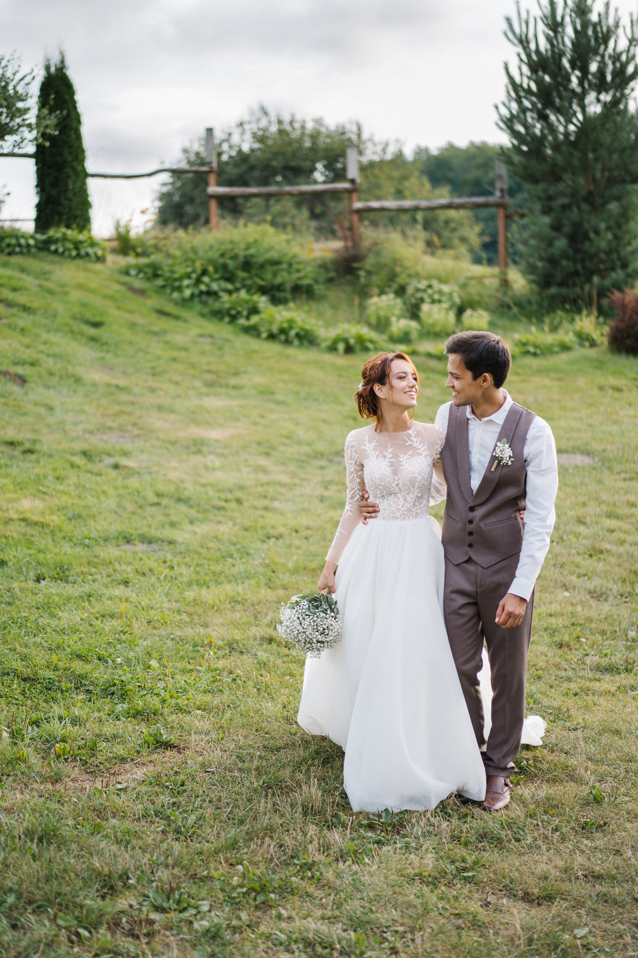 Свадебная съемка гостевая усадьба. Свадебный и семейный фотограф в Калининграде Анастасия Гриценко