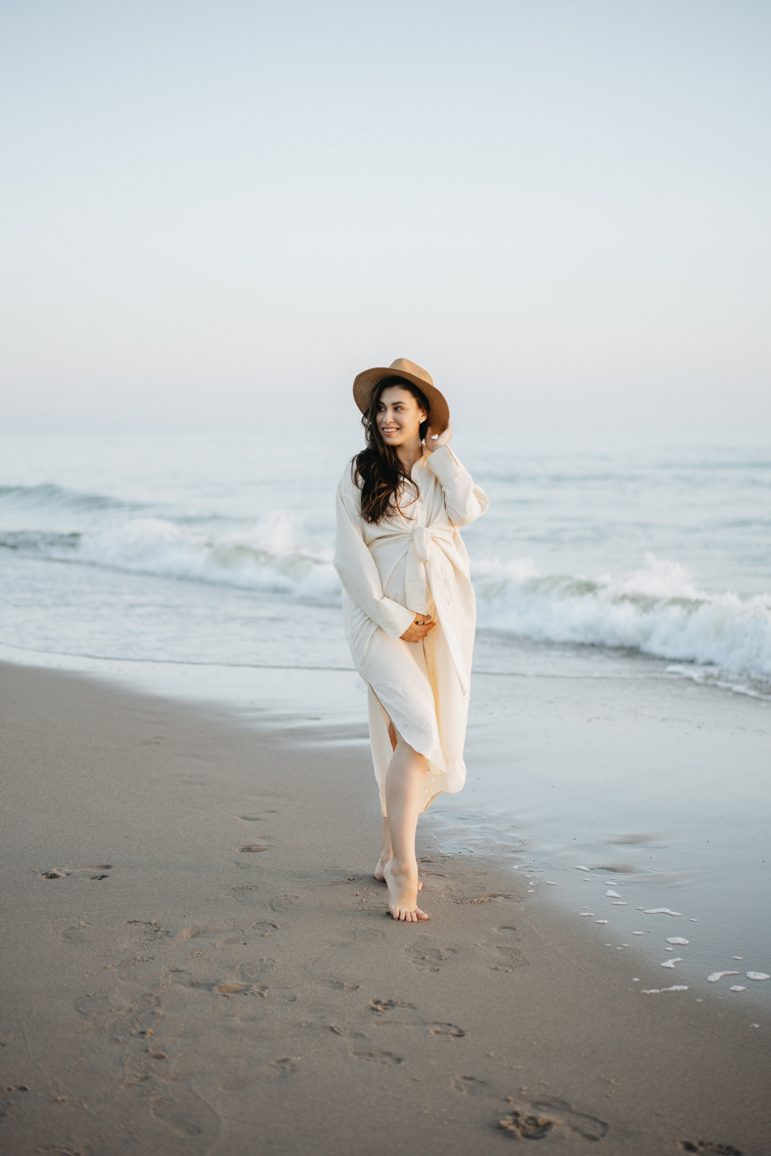 Вечерняя фотосессия у моря. Свадебный и семейный фотограф в Калининграде Анастасия Гриценко