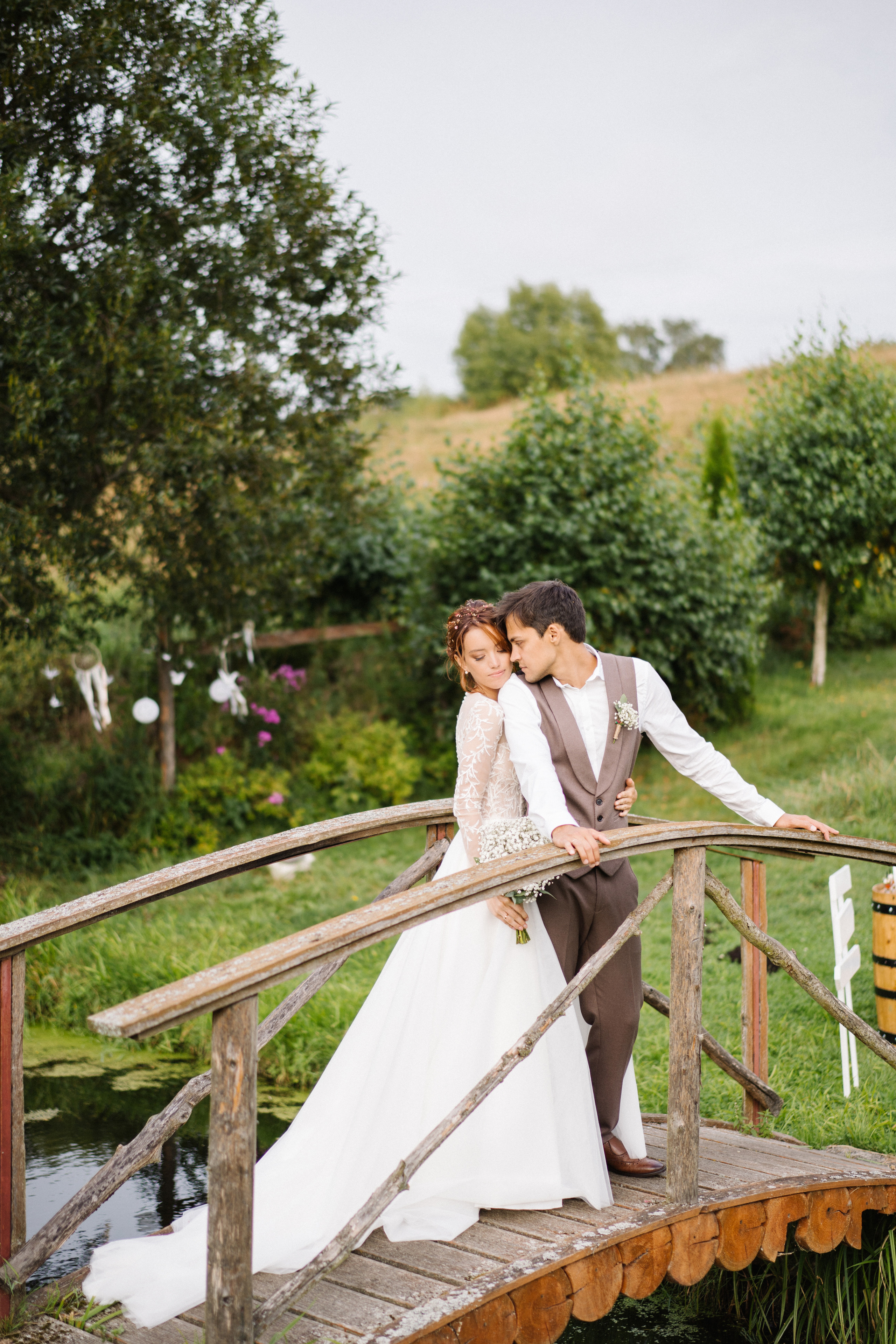 Свадебная съемка гостевая усадьба. Свадебный и семейный фотограф в Калининграде Анастасия Гриценко