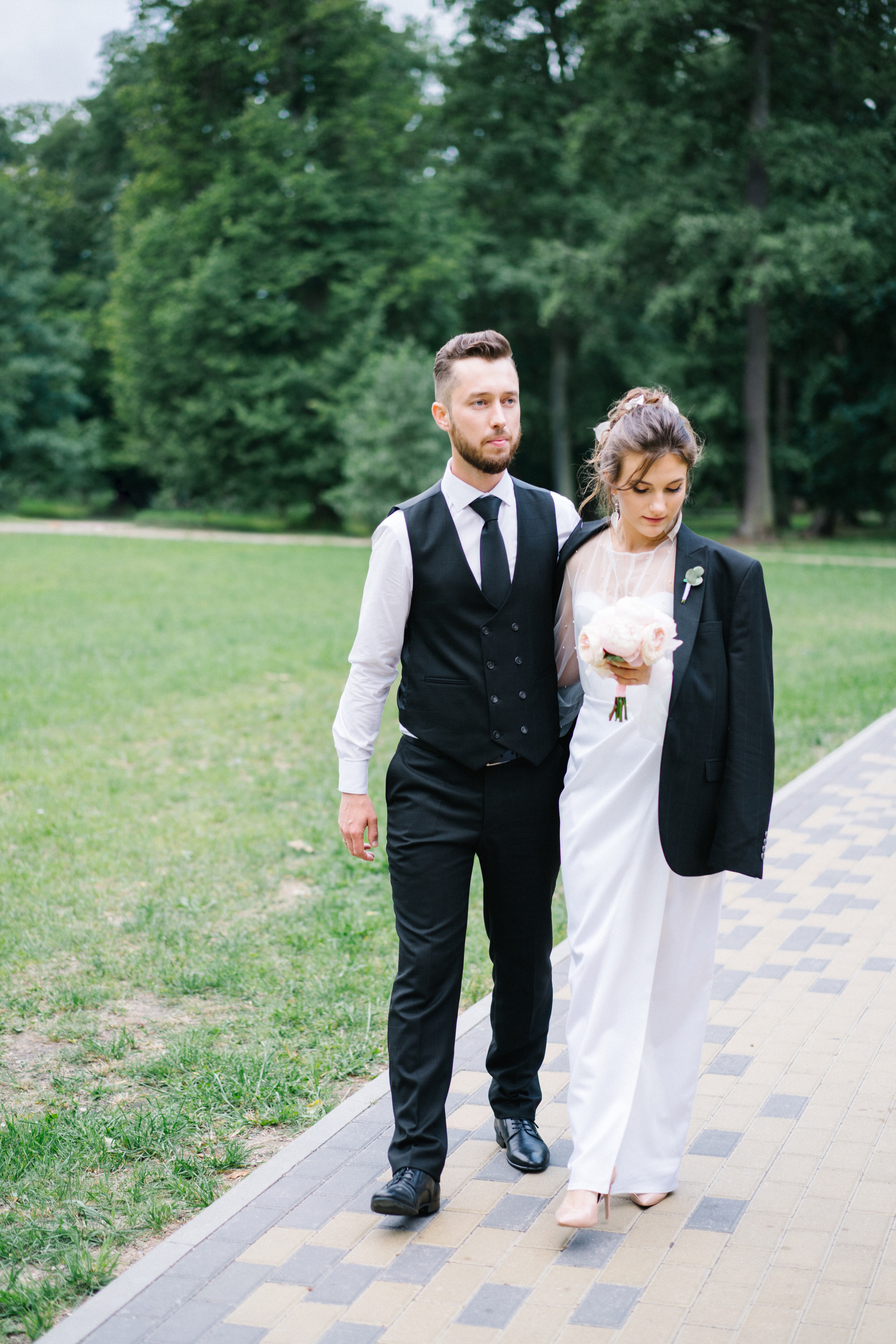 Свадьба прогулка. Свадебный и семейный фотограф в Калининграде Анастасия Гриценко