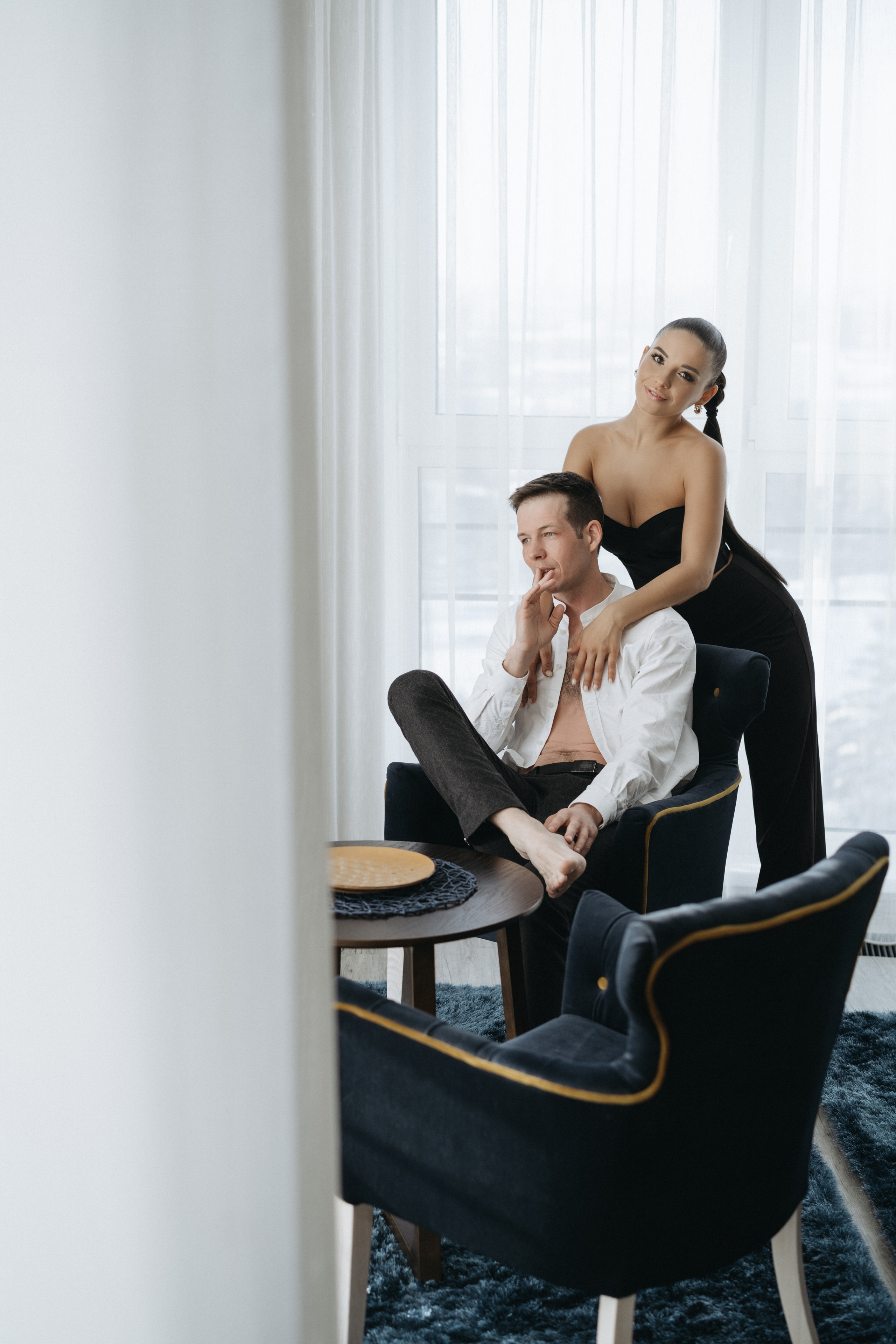 Фотосессия пары в апартаментах. Свадебный и семейный фотограф в Калининграде Анастасия Гриценко