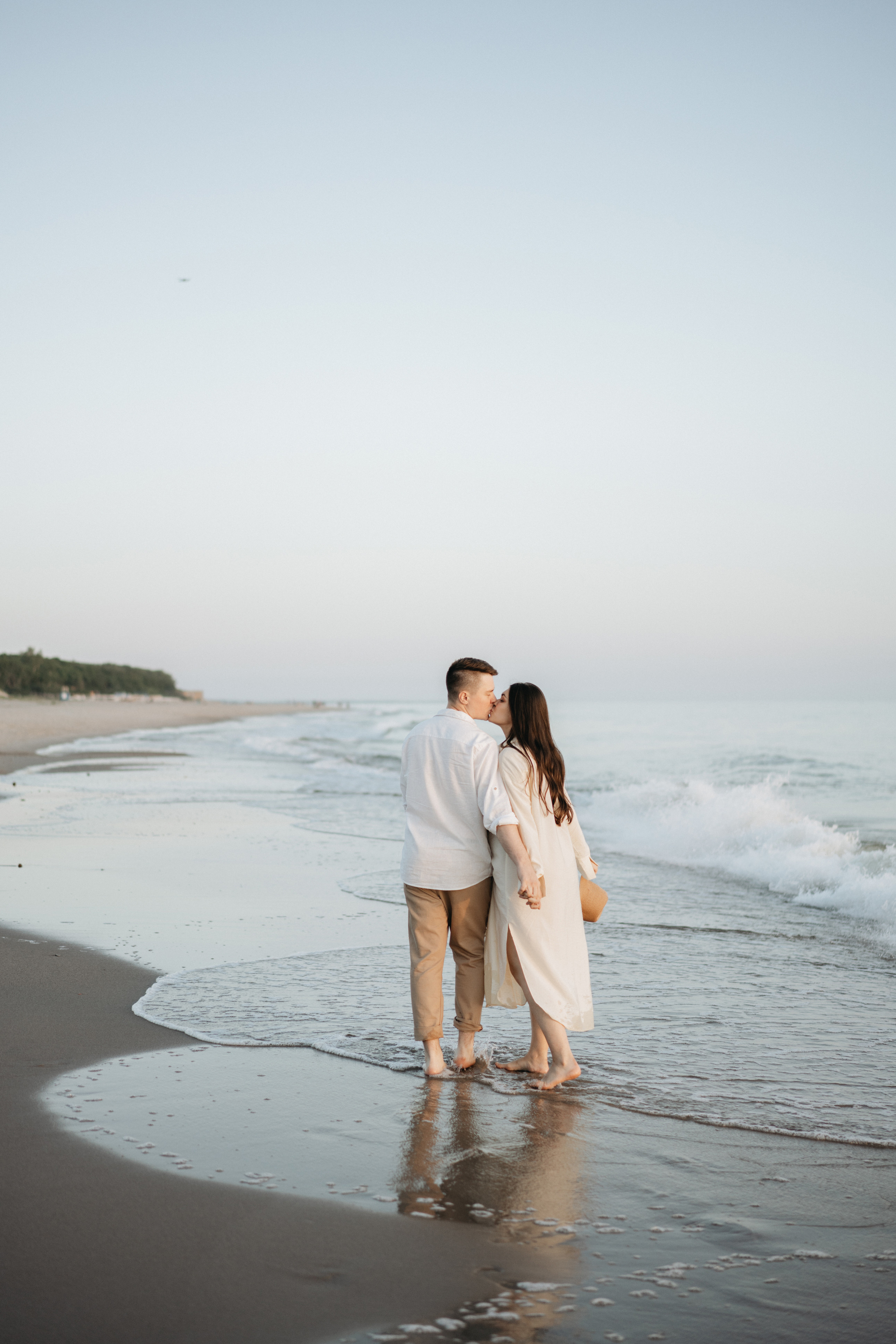 Вечерняя фотосессия у моря. Свадебный и семейный фотограф в Калининграде Анастасия Гриценко