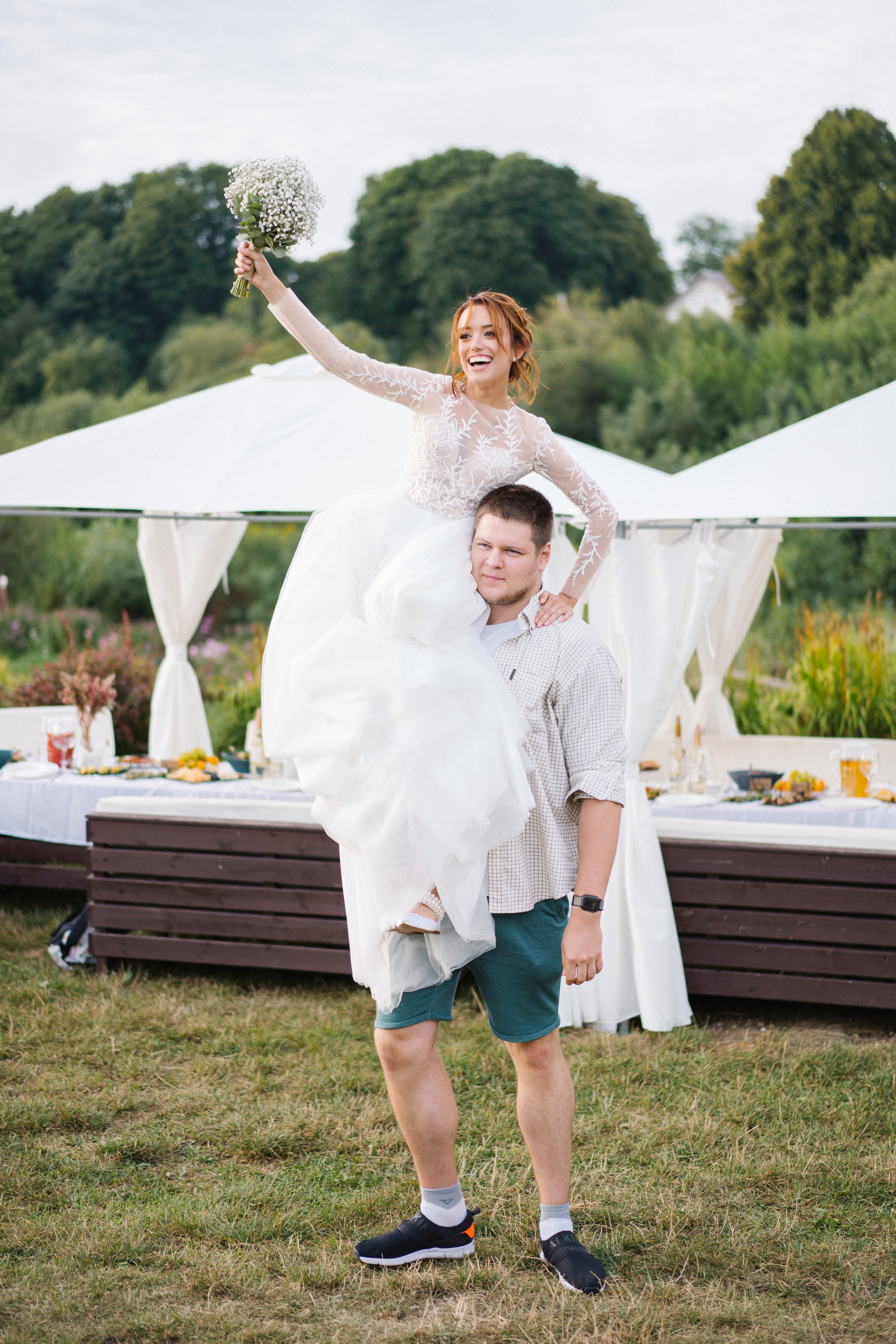 Свадебная съемка гостевая усадьба. Свадебный и семейный фотограф в Калининграде Анастасия Гриценко