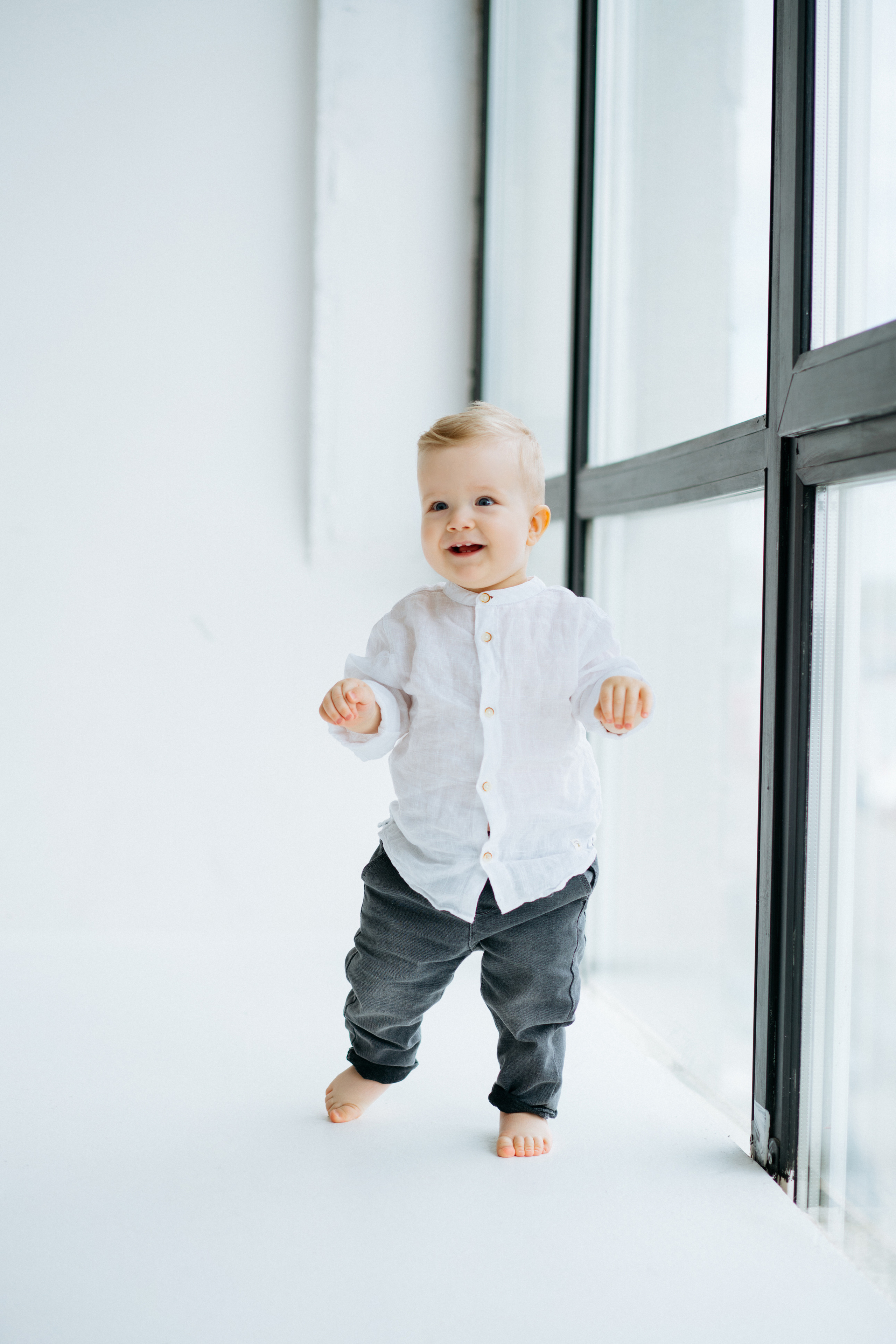 Годик в фотостудии Файн арт. Свадебный и семейный фотограф в Калининграде Анастасия Гриценко