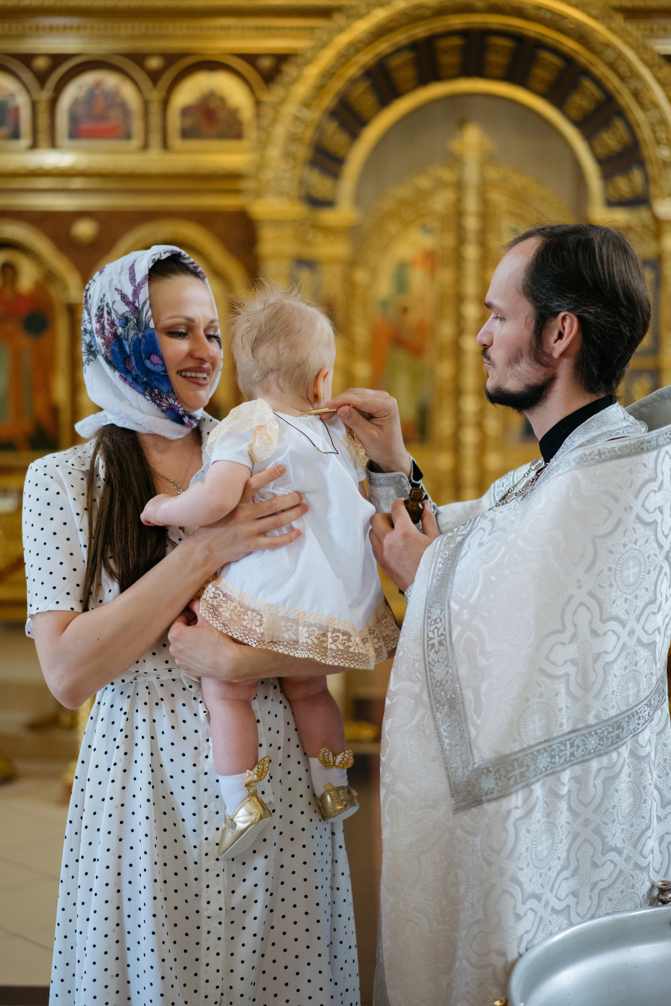 Крещение Регины. Свадебный и семейный фотограф в Калининграде Анастасия Гриценко