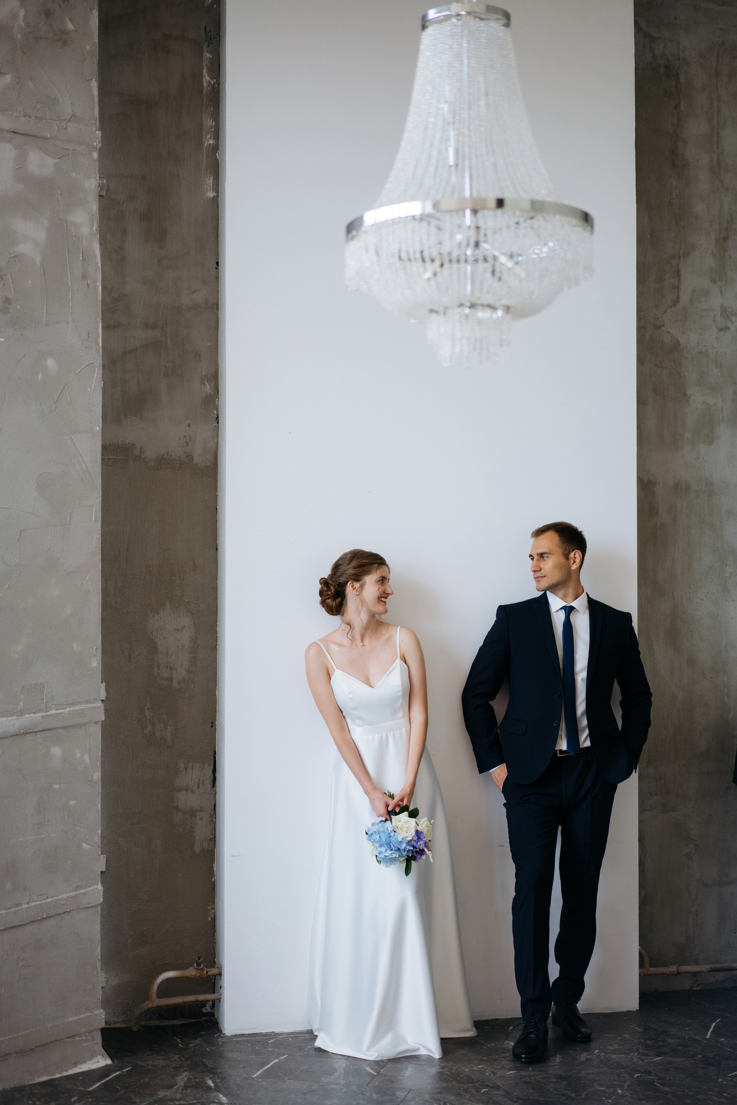 Свадебная фотосессия в фотостудии. Свадебный и семейный фотограф в Калининграде Анастасия Гриценко