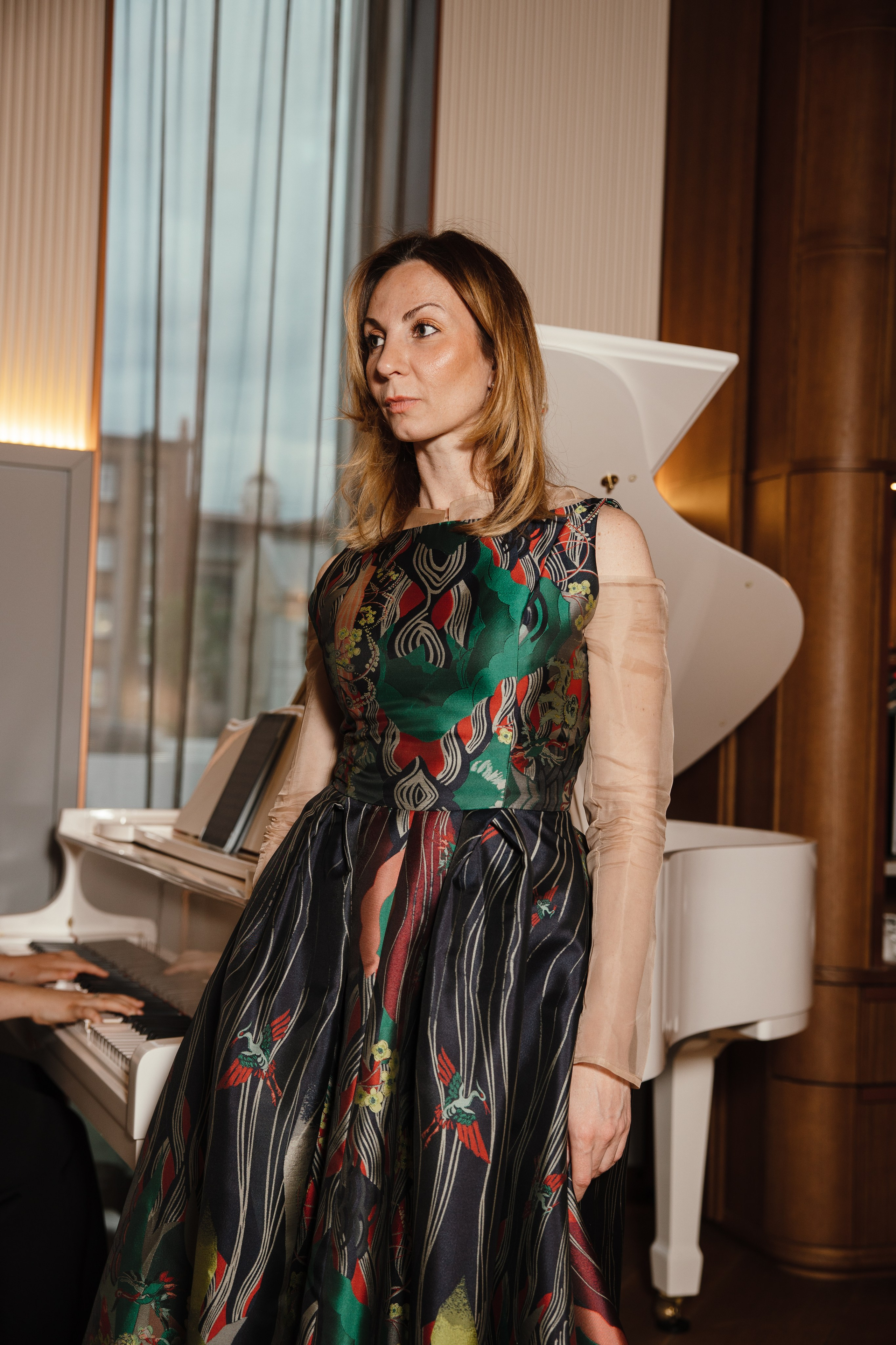 Презентация Russian Fashion Dom в ресторане Shagal. Контент фотограф в Москве и области Елена Кулакова