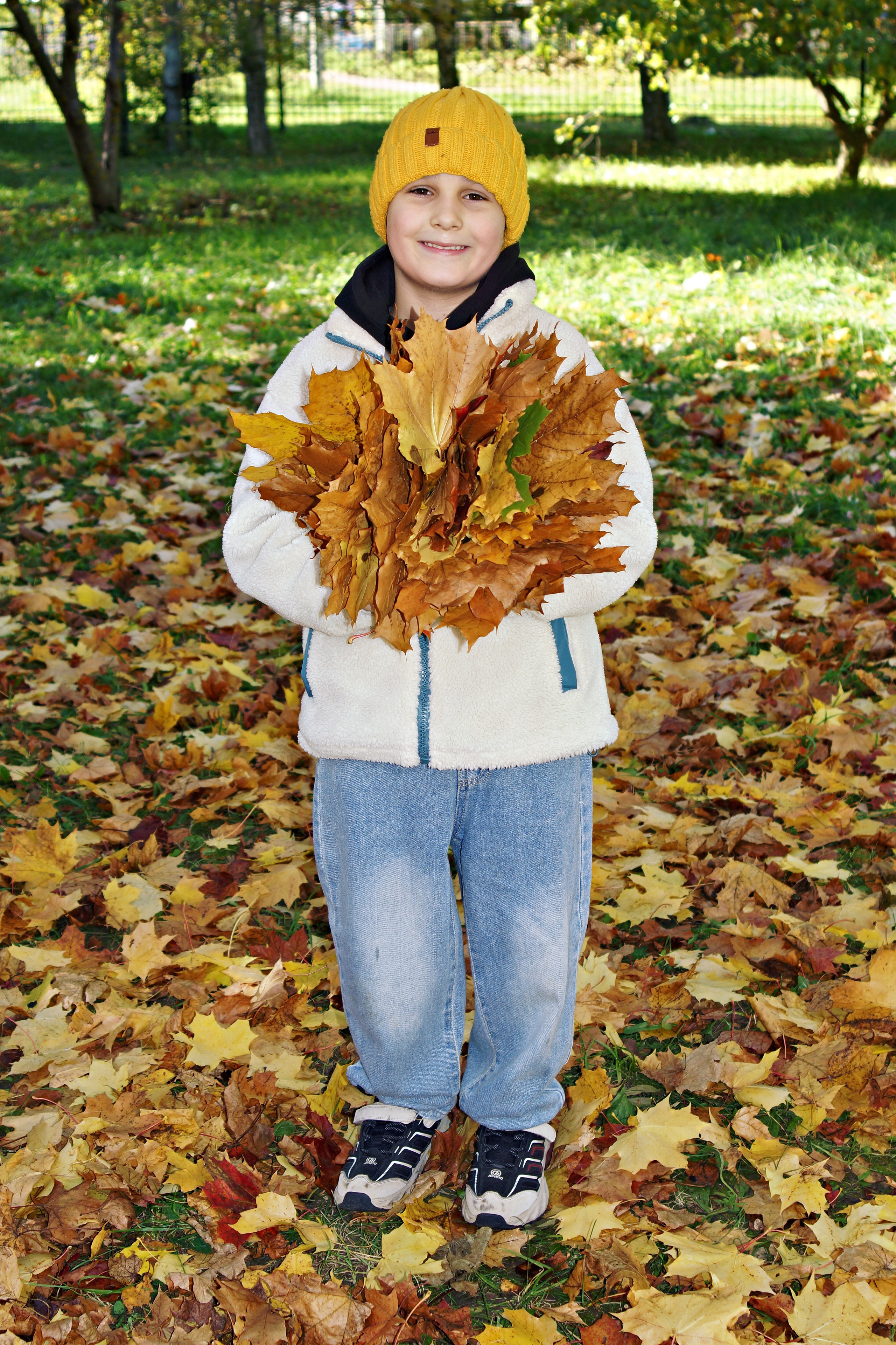Осенняя фотосессия в детском саду г. Йошкар-Ола