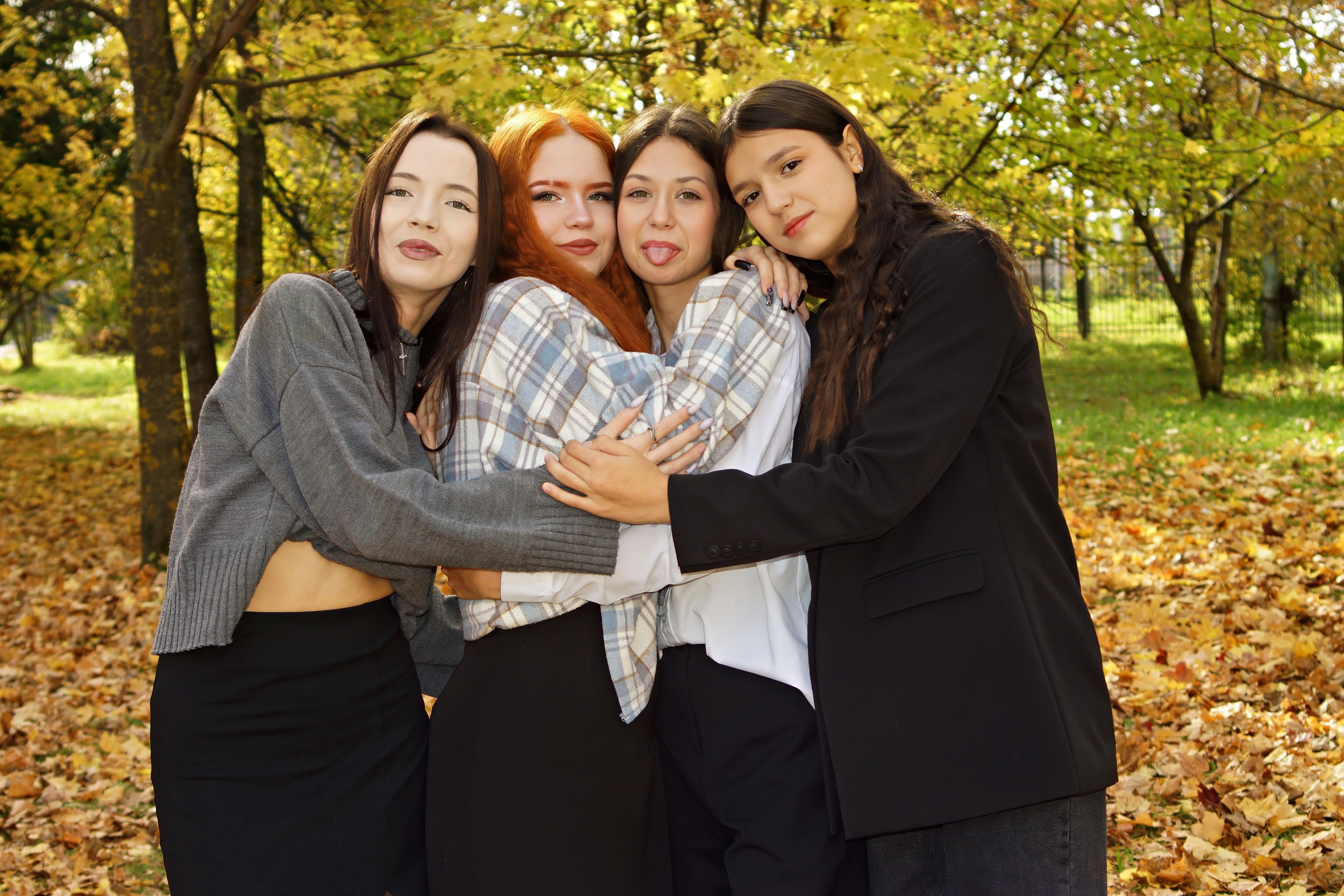 Осенняя фотосессия в школе г. Йошкар-Ола