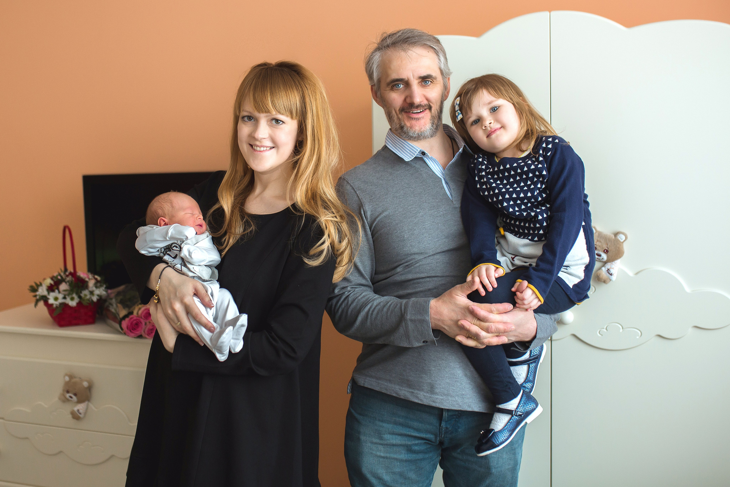 Выписка Никиты. Фотограф на Крещение, семейный фотограф в Москве