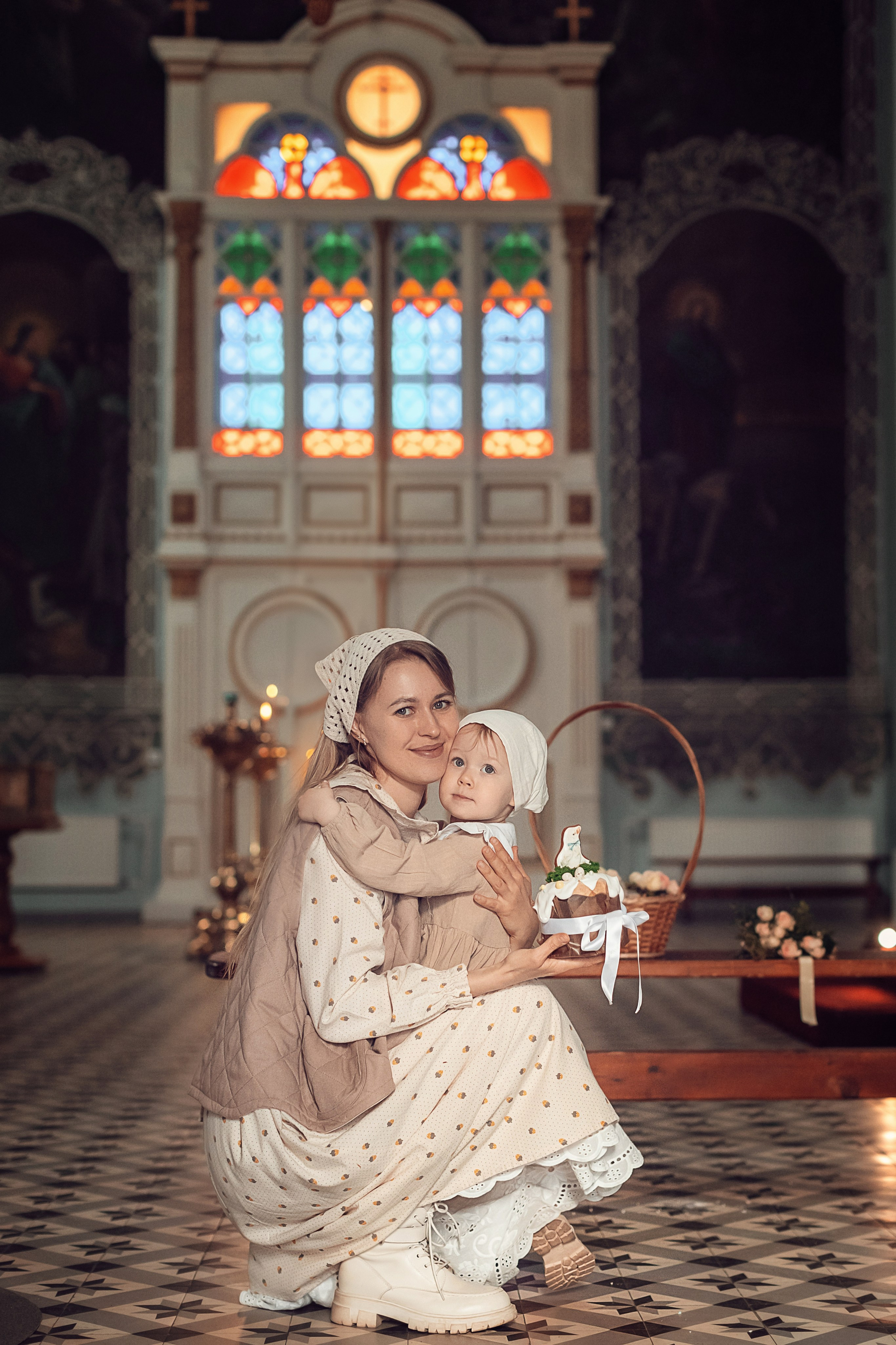 Пасхальная съёмка в Духосошественском соборе. Главная