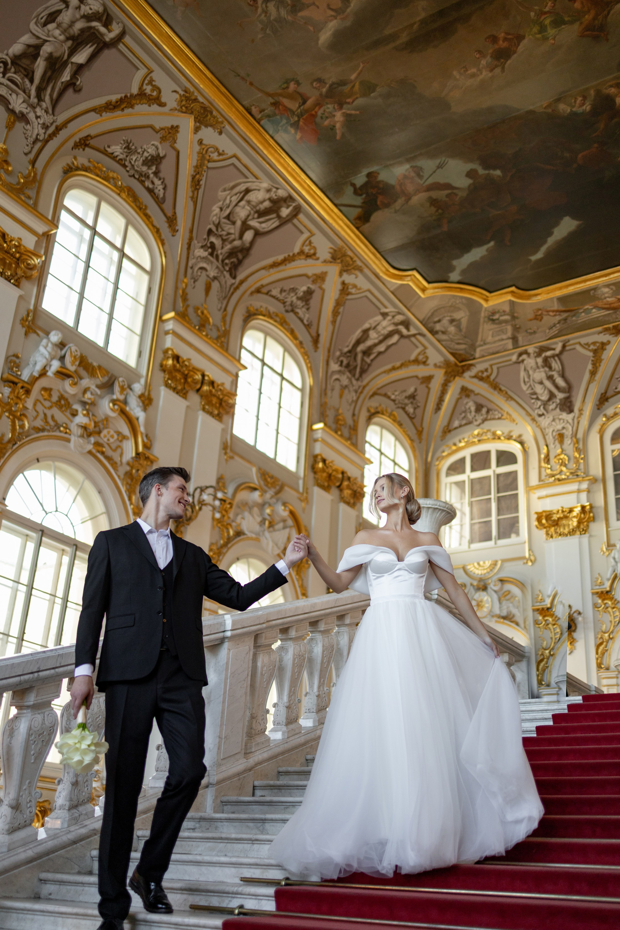 Свадьба в Эрмитаже. Семейный и портретный фотограф в Геленджике Любовь Бодрова