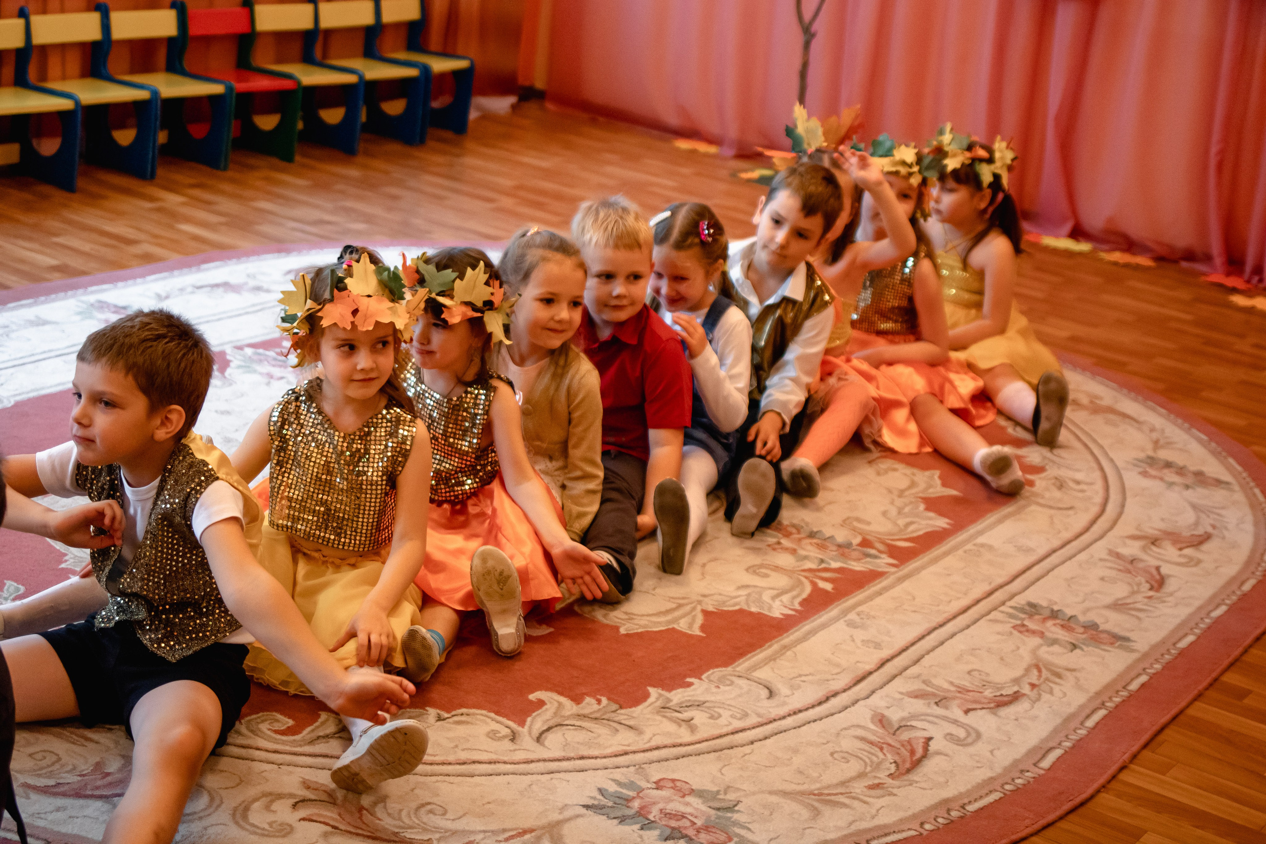 Осенний праздник в детском саду. Маргарита. Семейный фотограф в Минске Приболовец Светлана