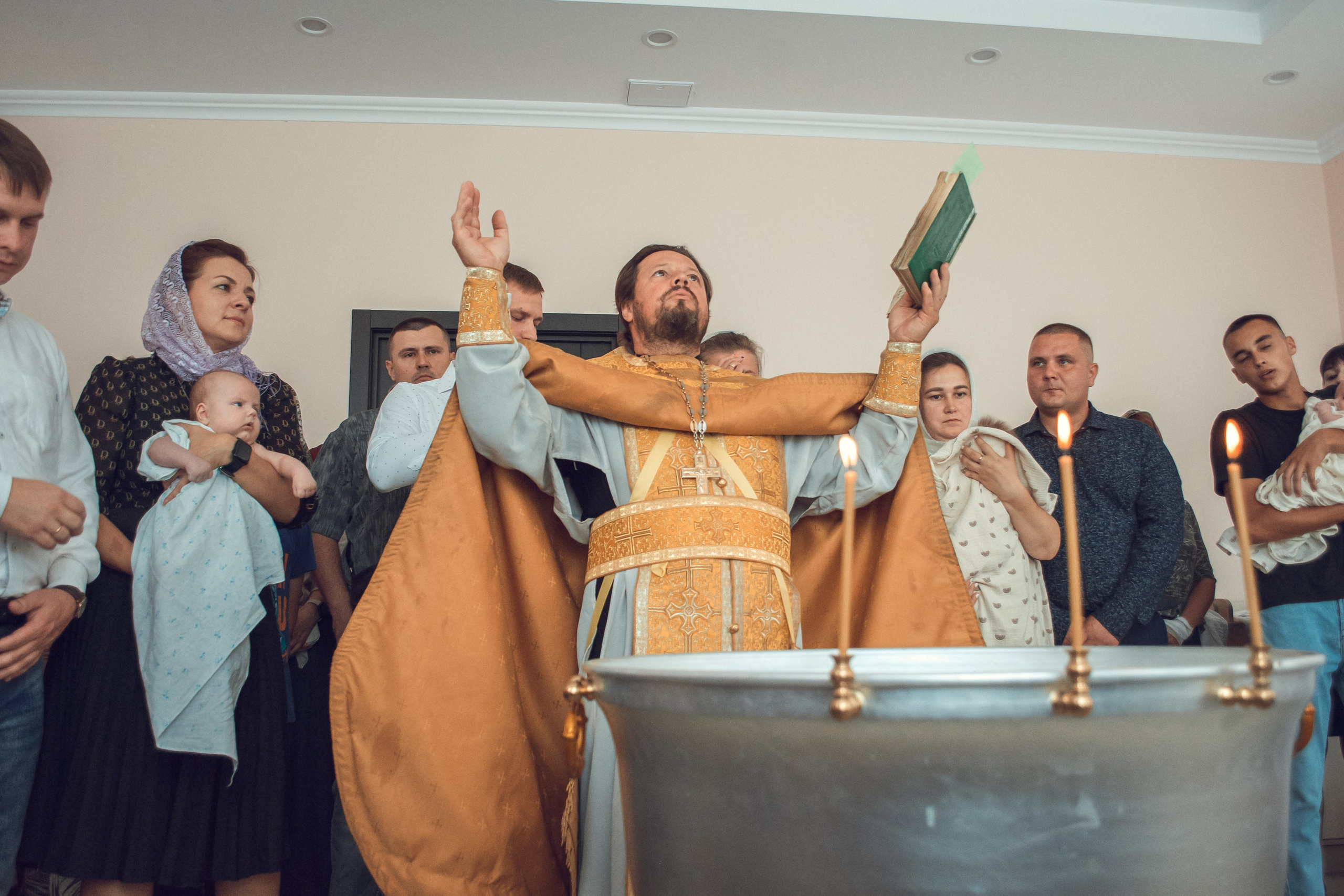 Таинство Крещения. Семейный фотограф в Новомичуринске Наташа Непомнящая