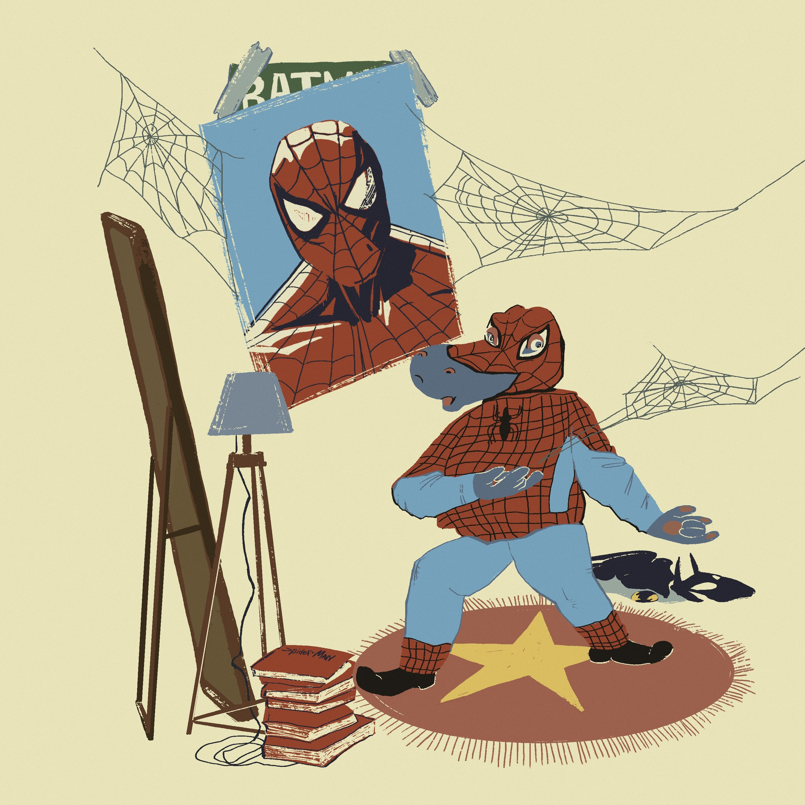 Peactober 2024. Детская иллюстрация 