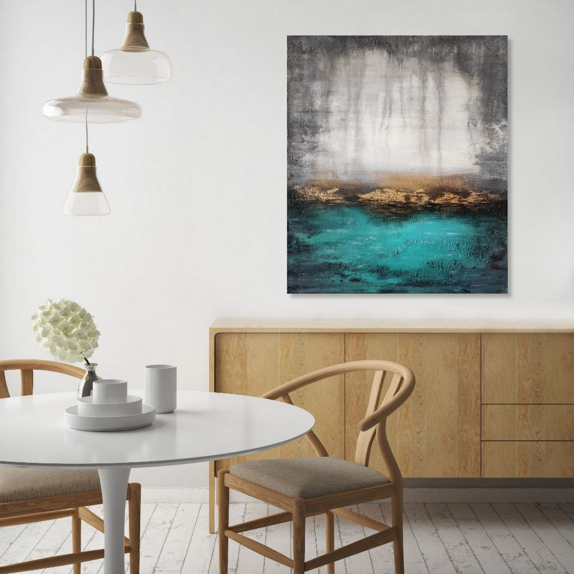 Абстракция. Художник Анастасия Кисткина, Петербург