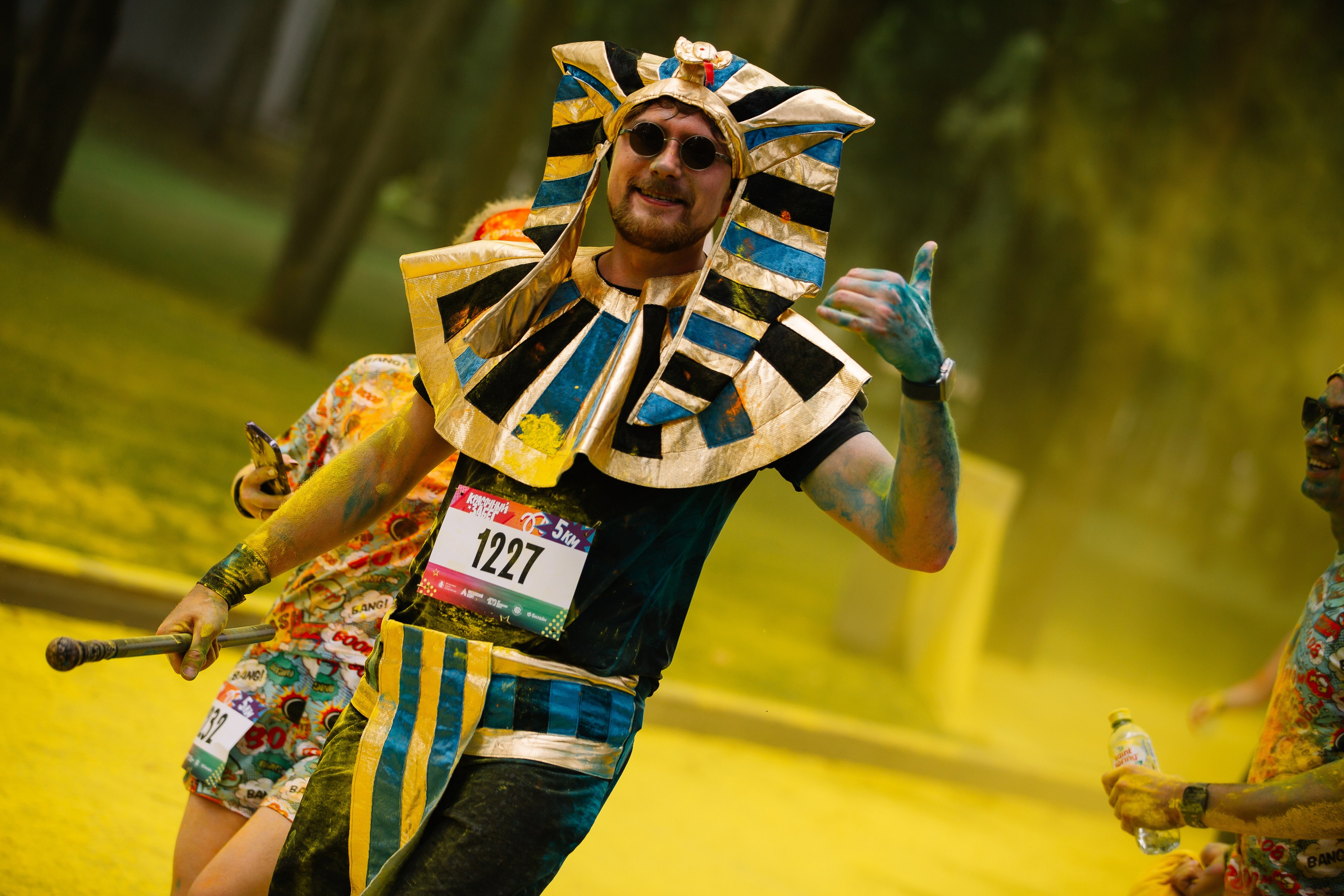 Красочный забег. Свадебный Семейный Репортажный фотограф в Москве