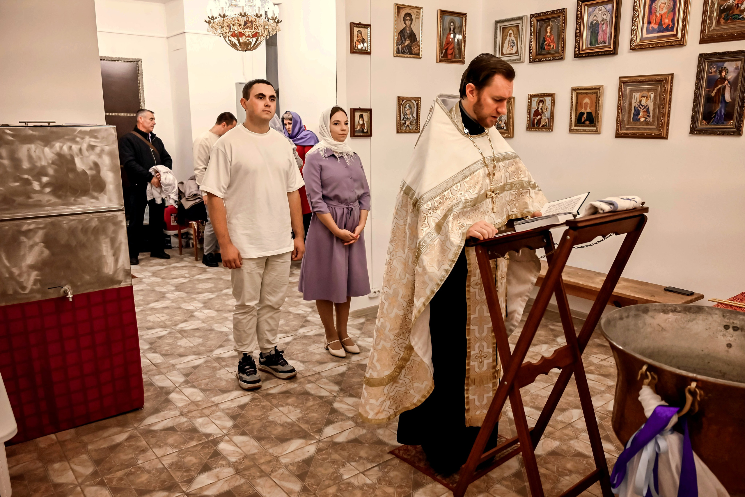 Крещение Вероники. Семейный и детский фотограф Москва