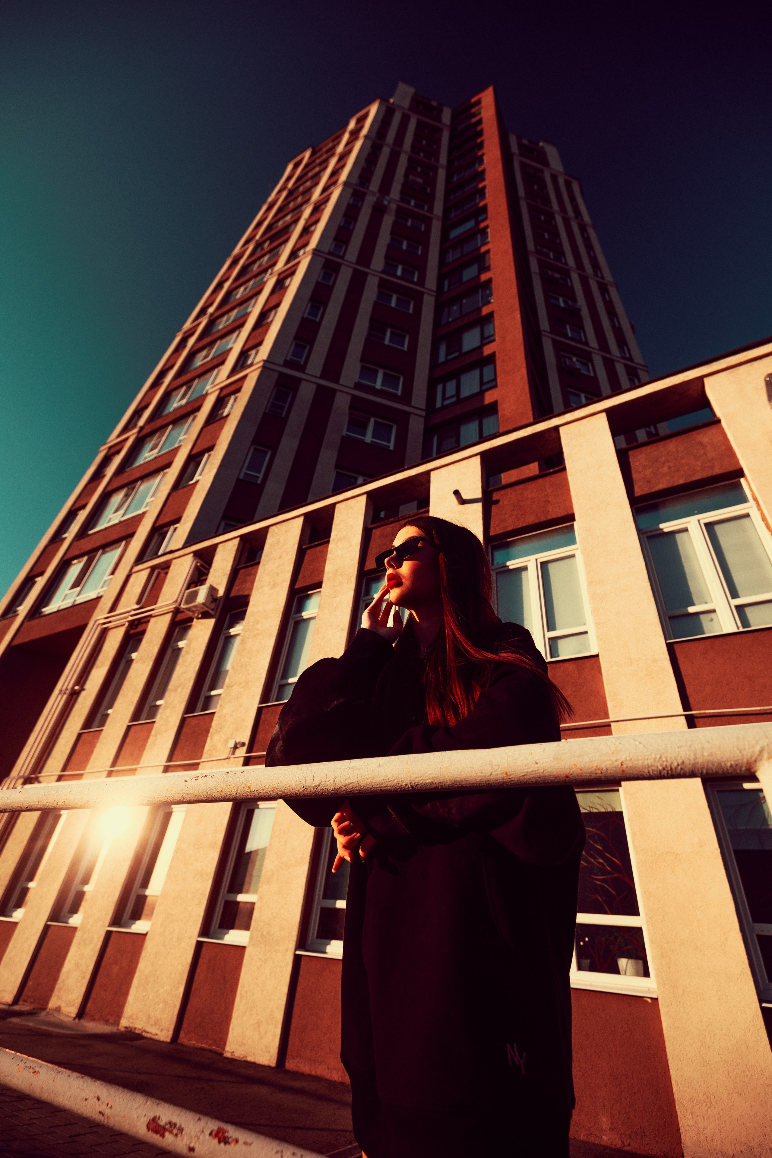 фото на широкий угол небоскреб перспектива