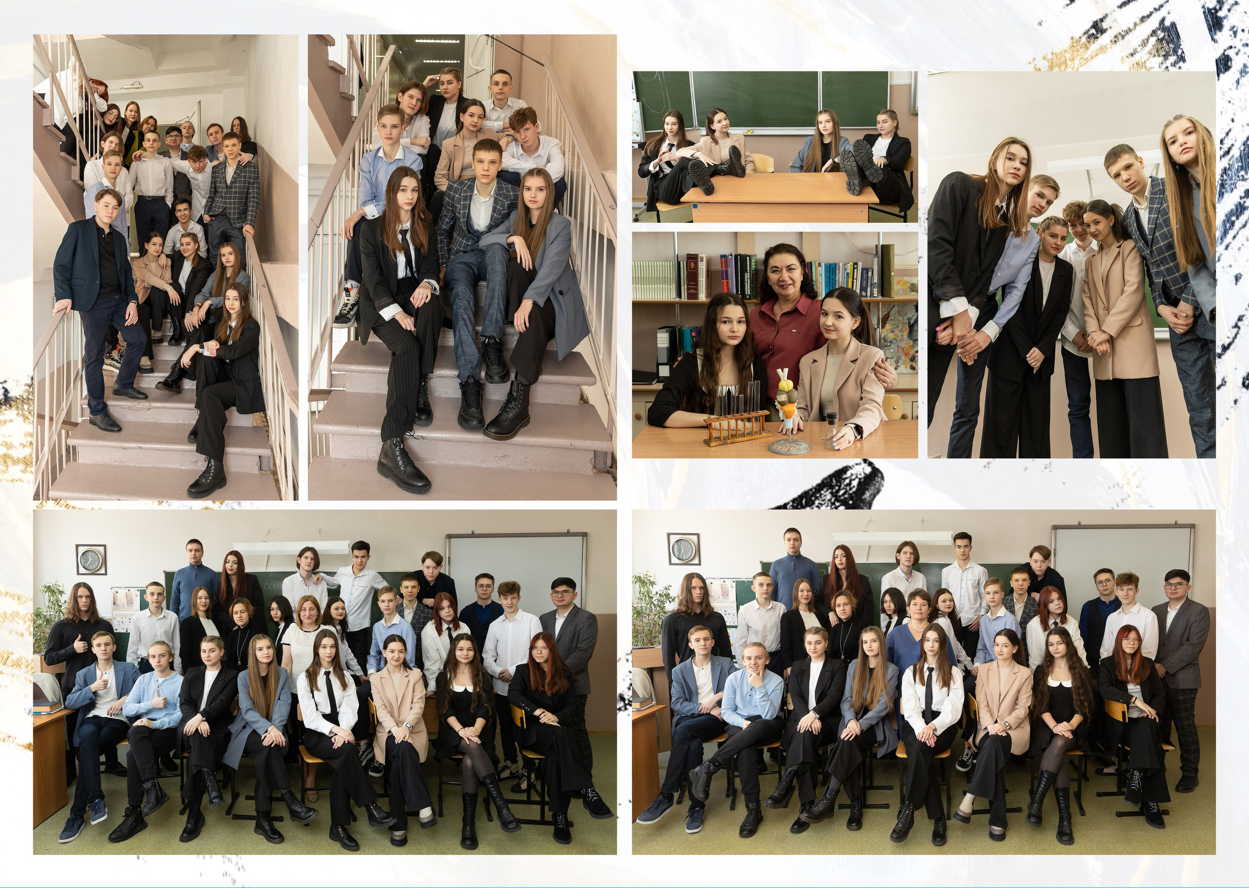 ^ пример Альбом БАЗОВЫЙ 7 разворотов 4 фотосессии. Семейный, детский, школьный фотограф в Благовещенске Яна Белоусова